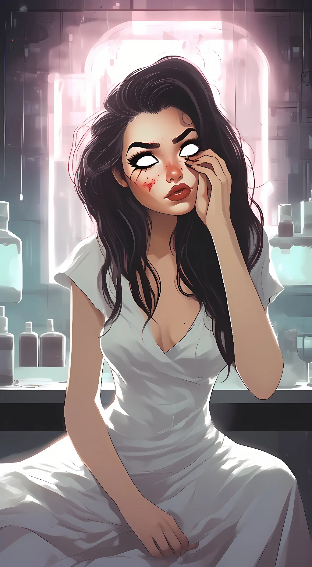 ai character: #162377 background