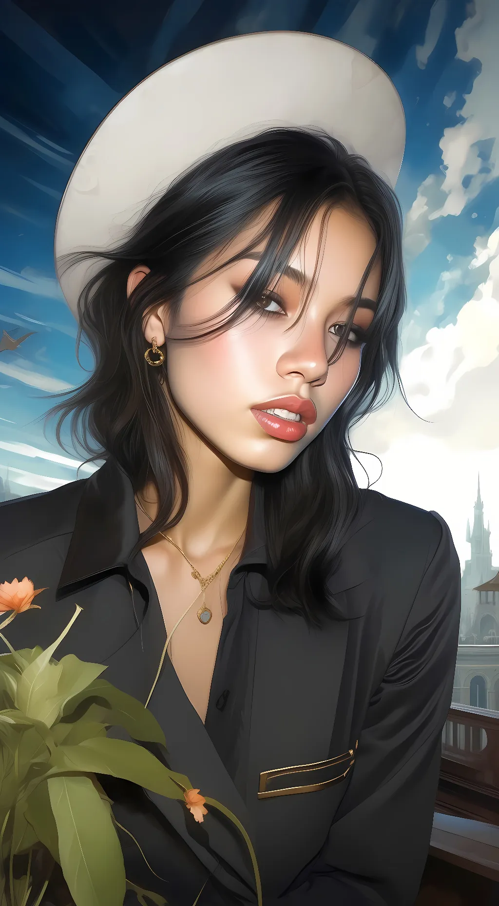 ai character: jenni  background