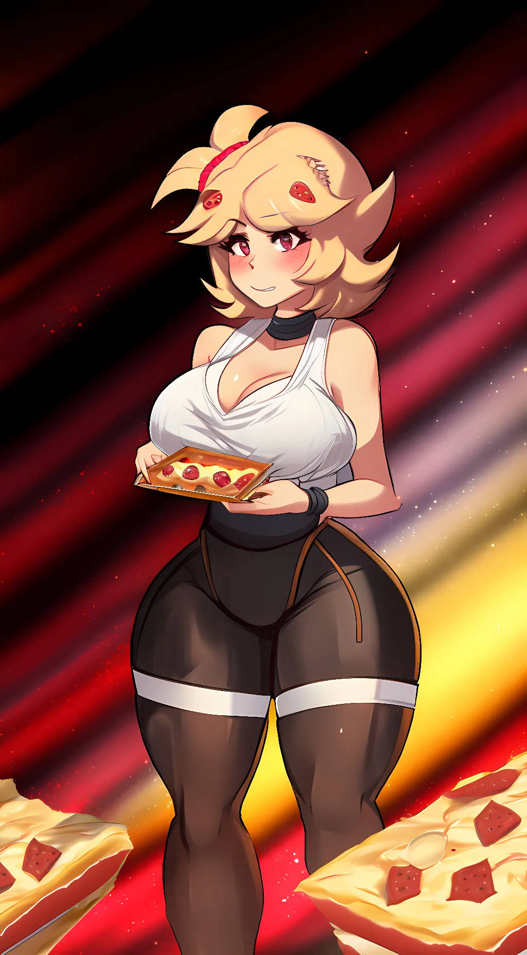 ai character: Chiku background