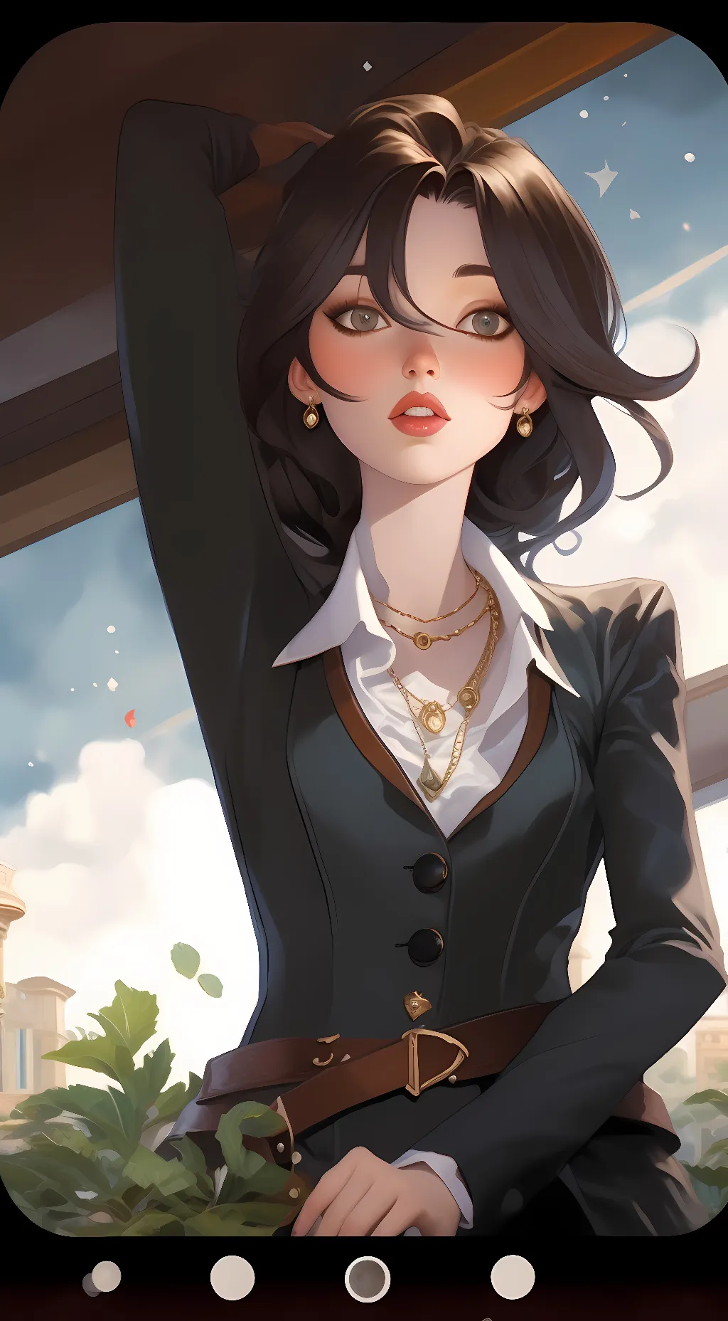 ai character: Olivia Walker background