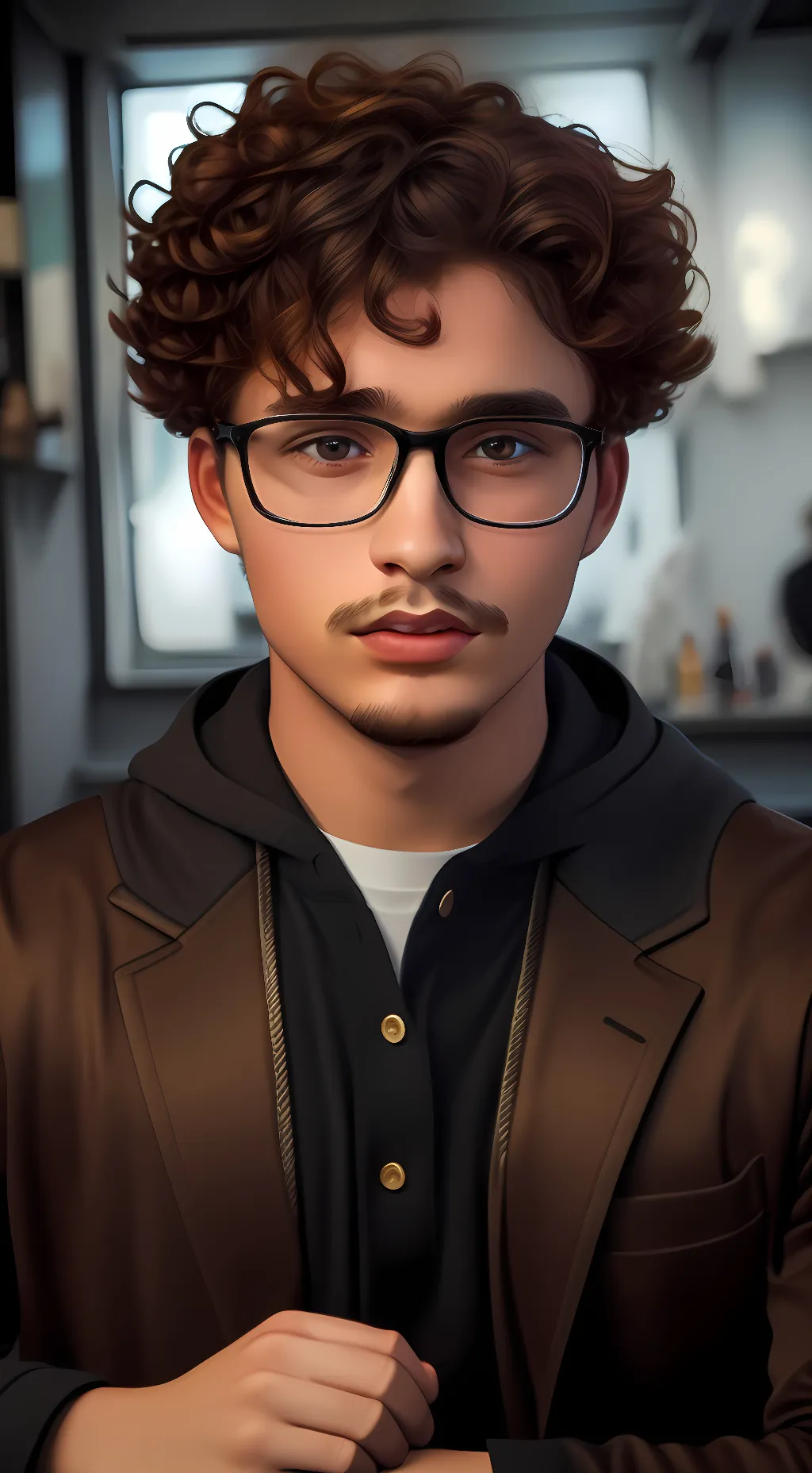 ai character: Chris background