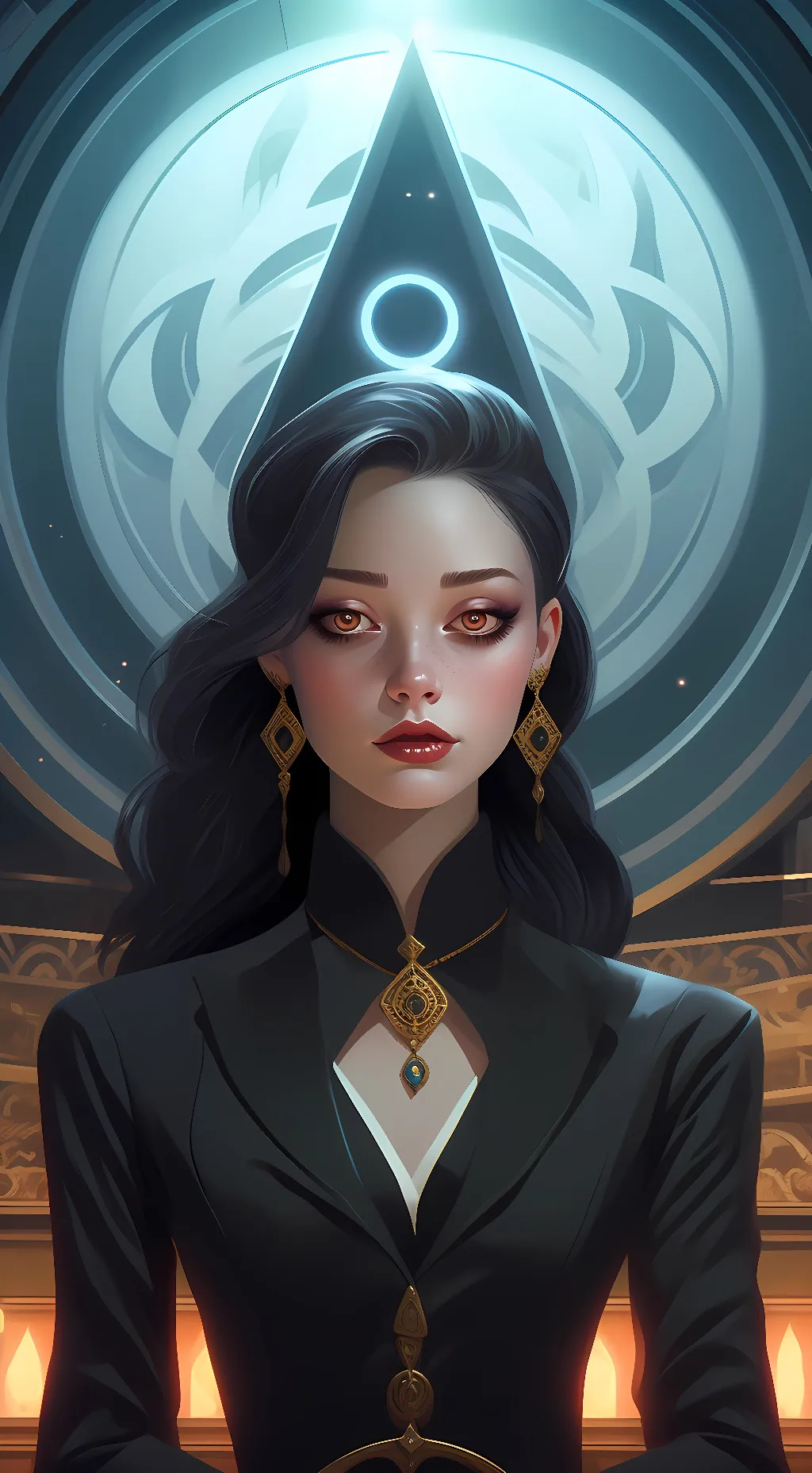 ai character: Evil Hypnotist background