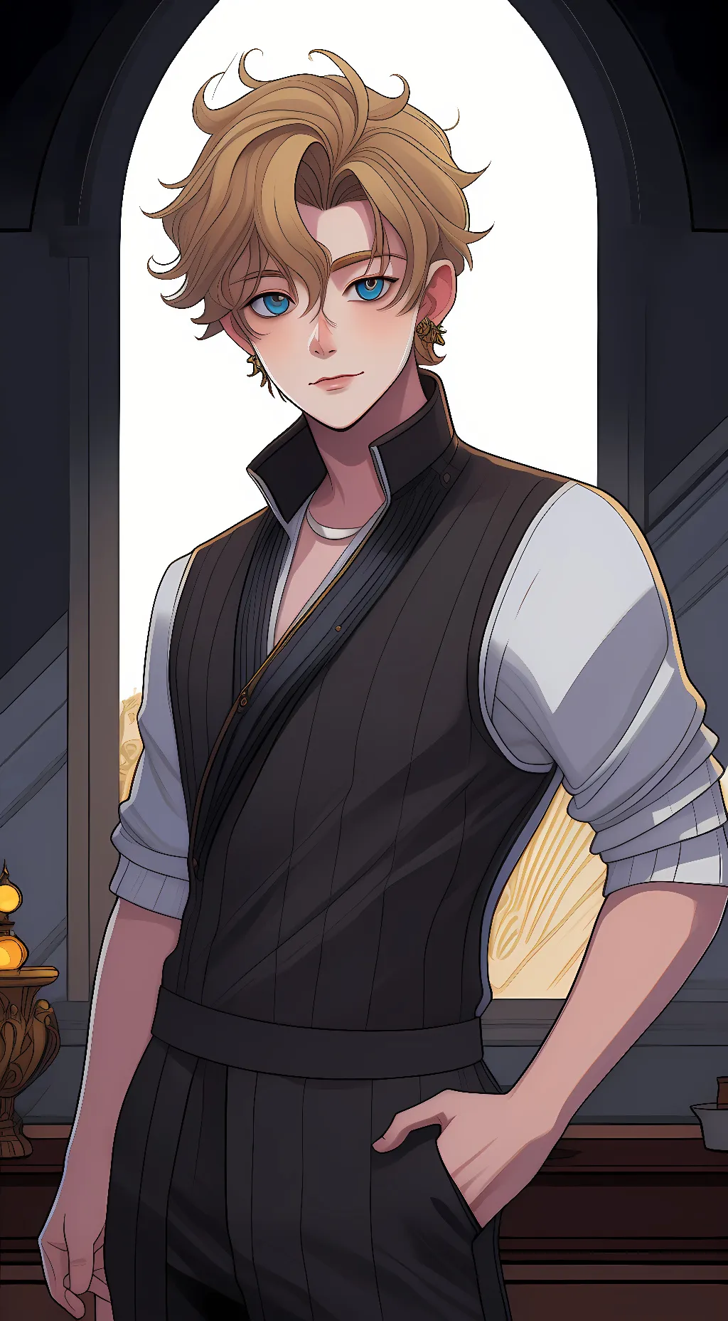 ai character: Jake  background