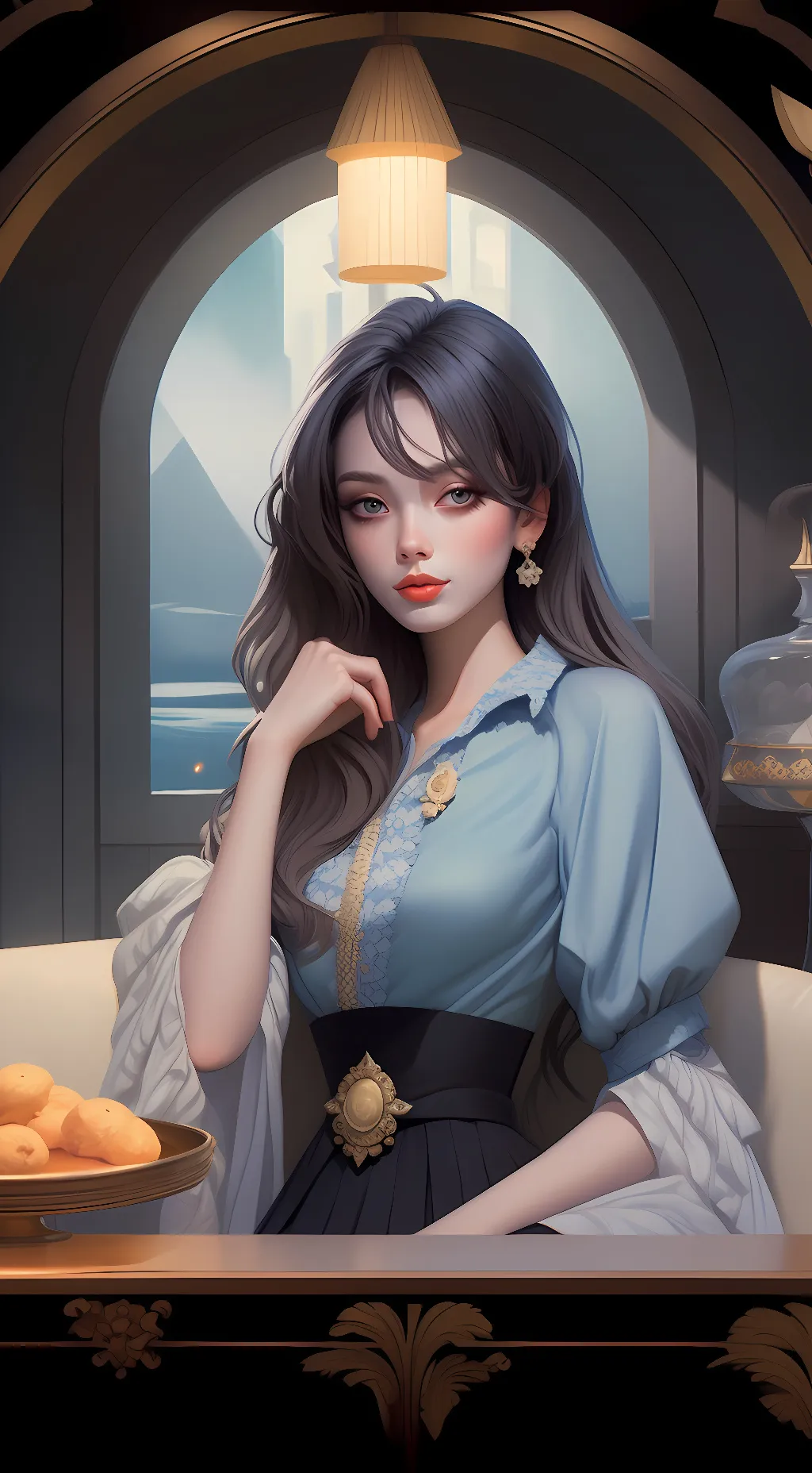 ai character: Delilah background