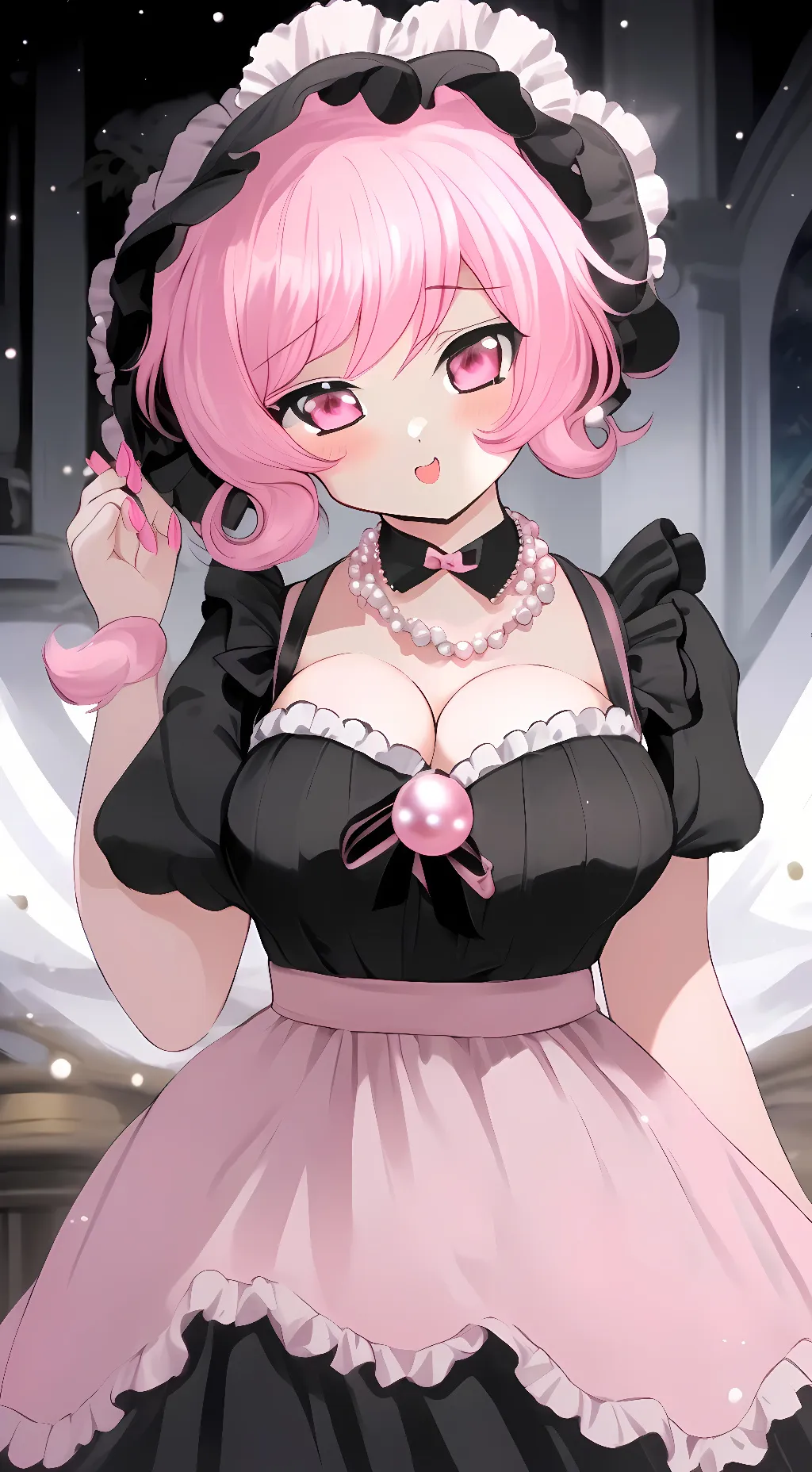 ai character: Elle (Crush crush) background