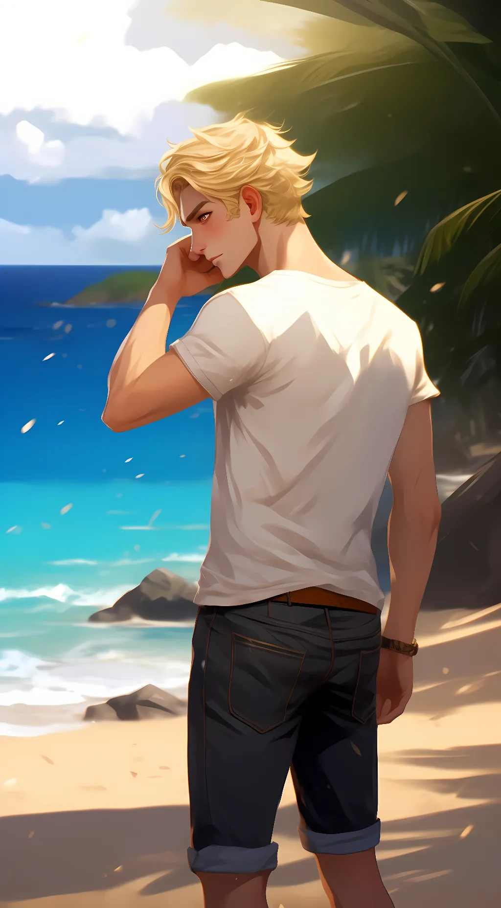ai character: Adrian Carter background