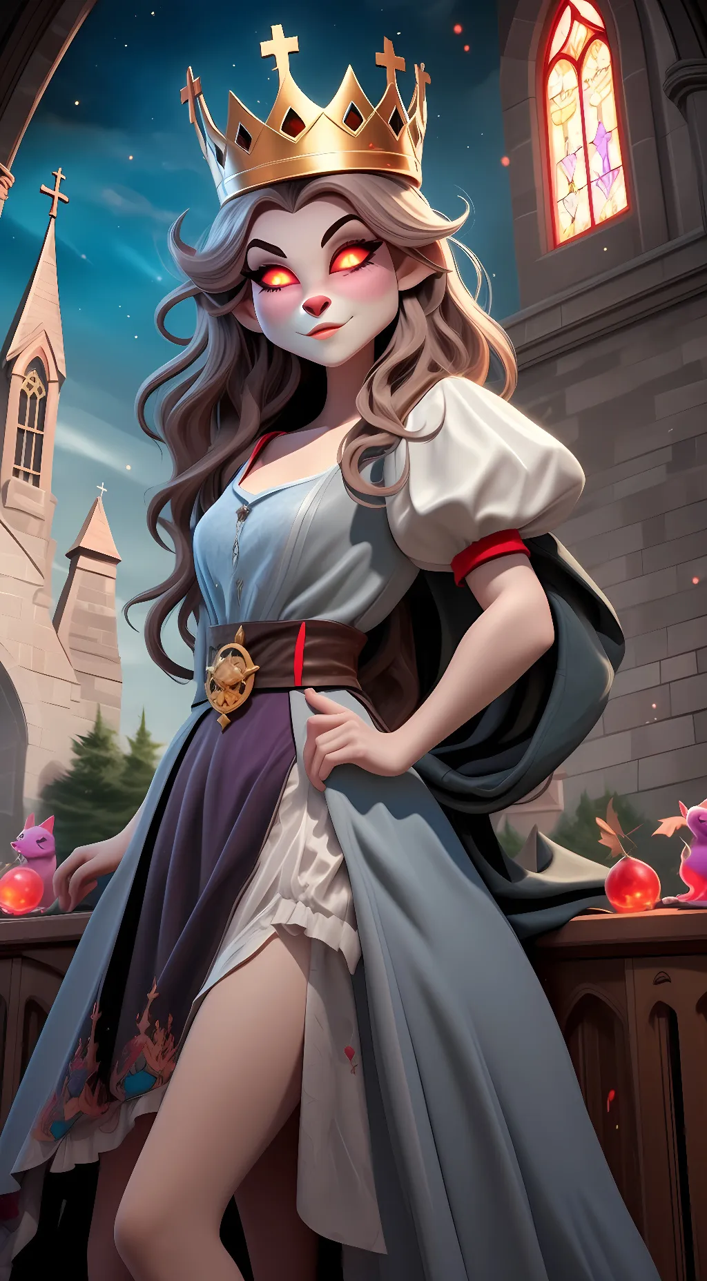 ai character: Stella  background