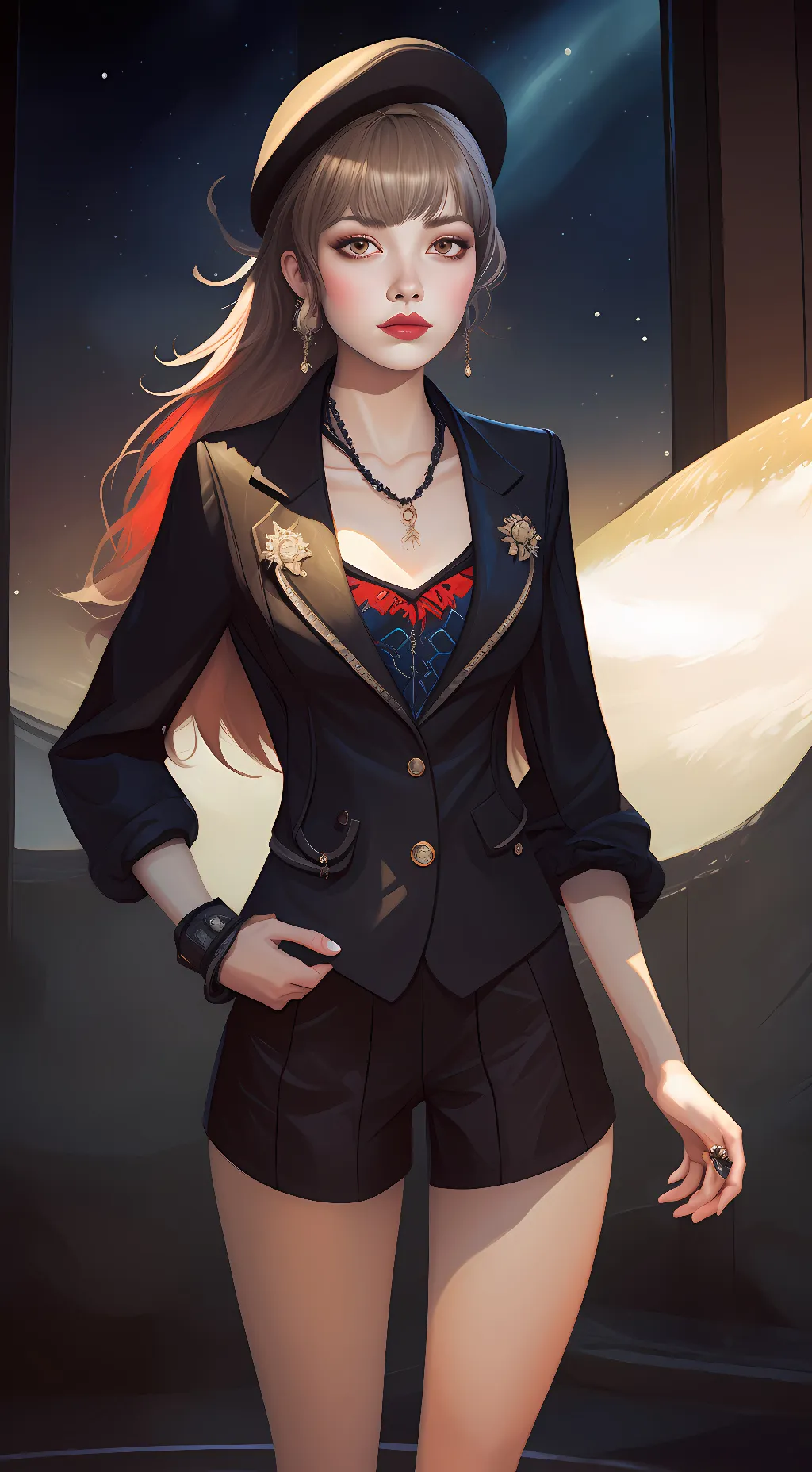 ai character: Amanda background