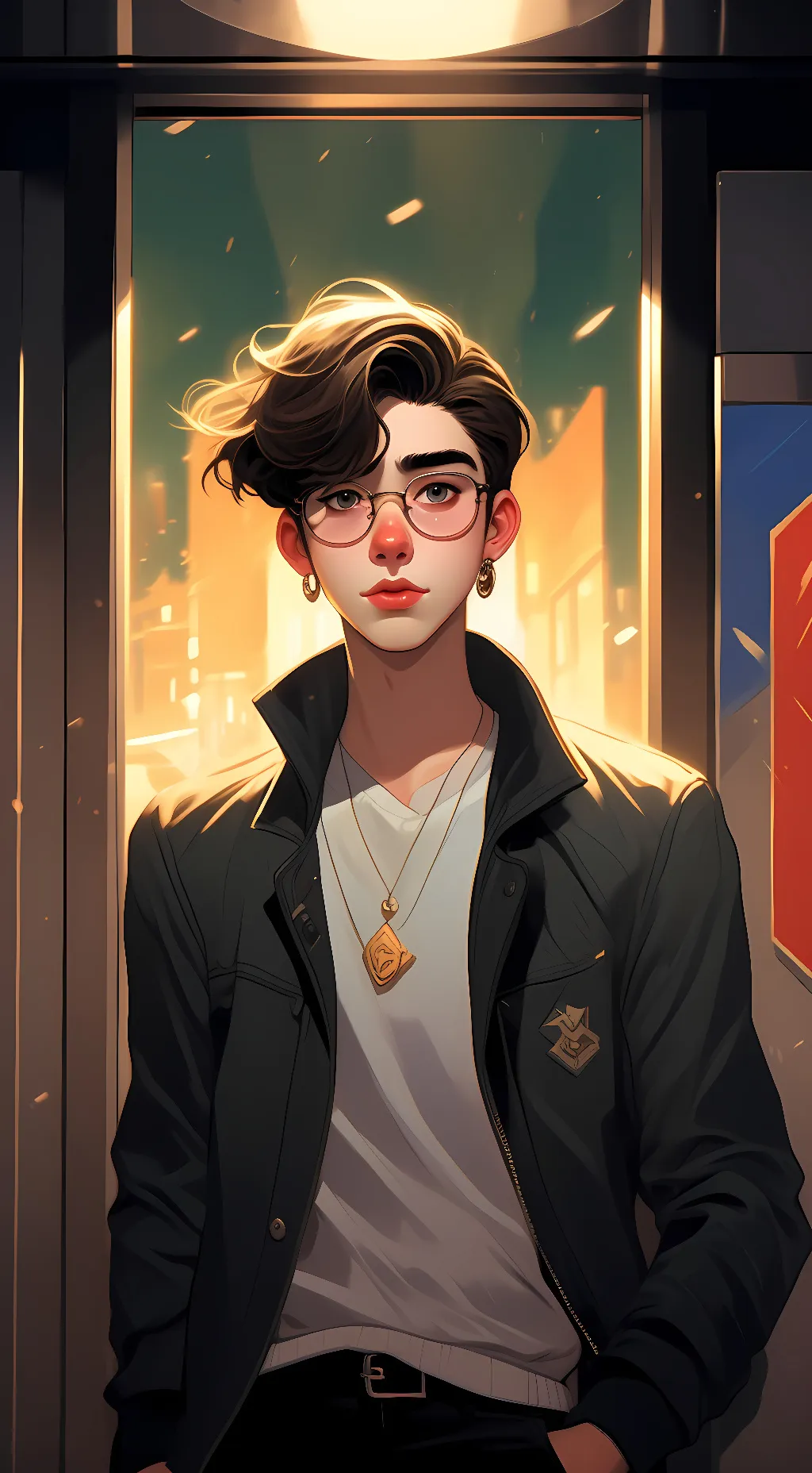 ai character: Kai background