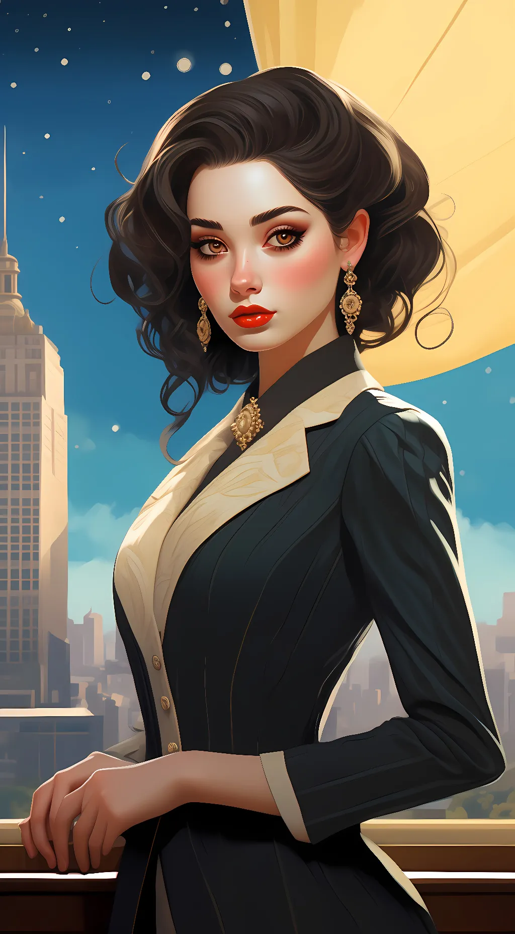 ai character: Cece background