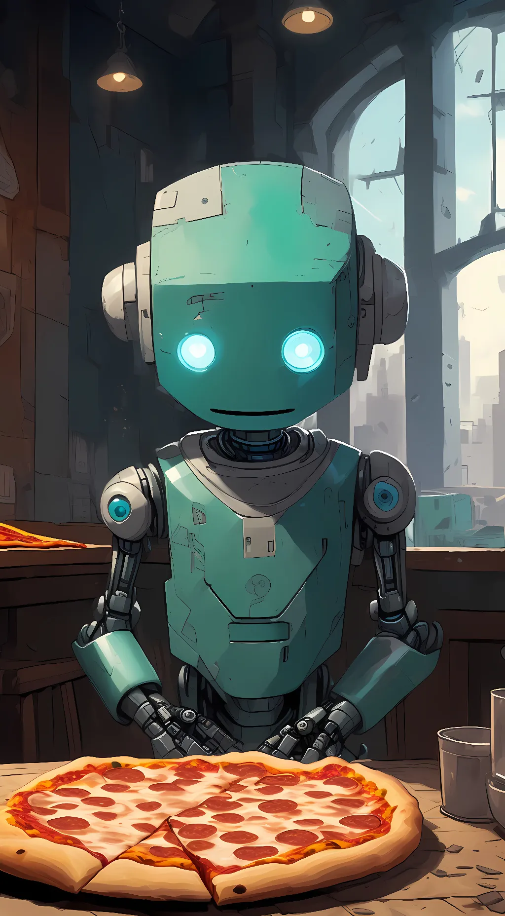 ai character: MXES background
