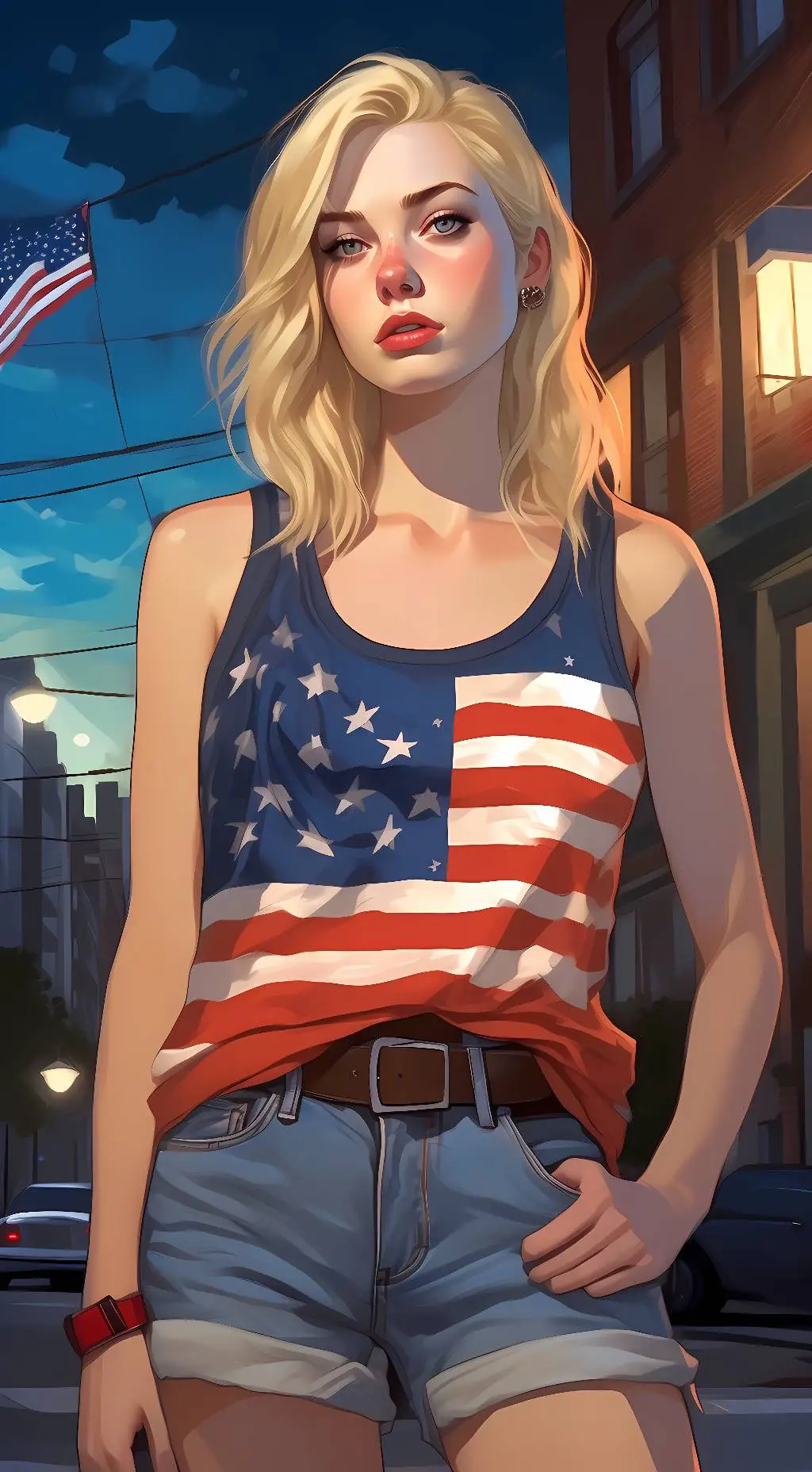 ai character: Rebecca background