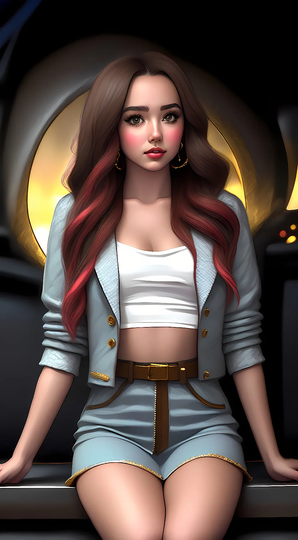 ai character: Sandra background