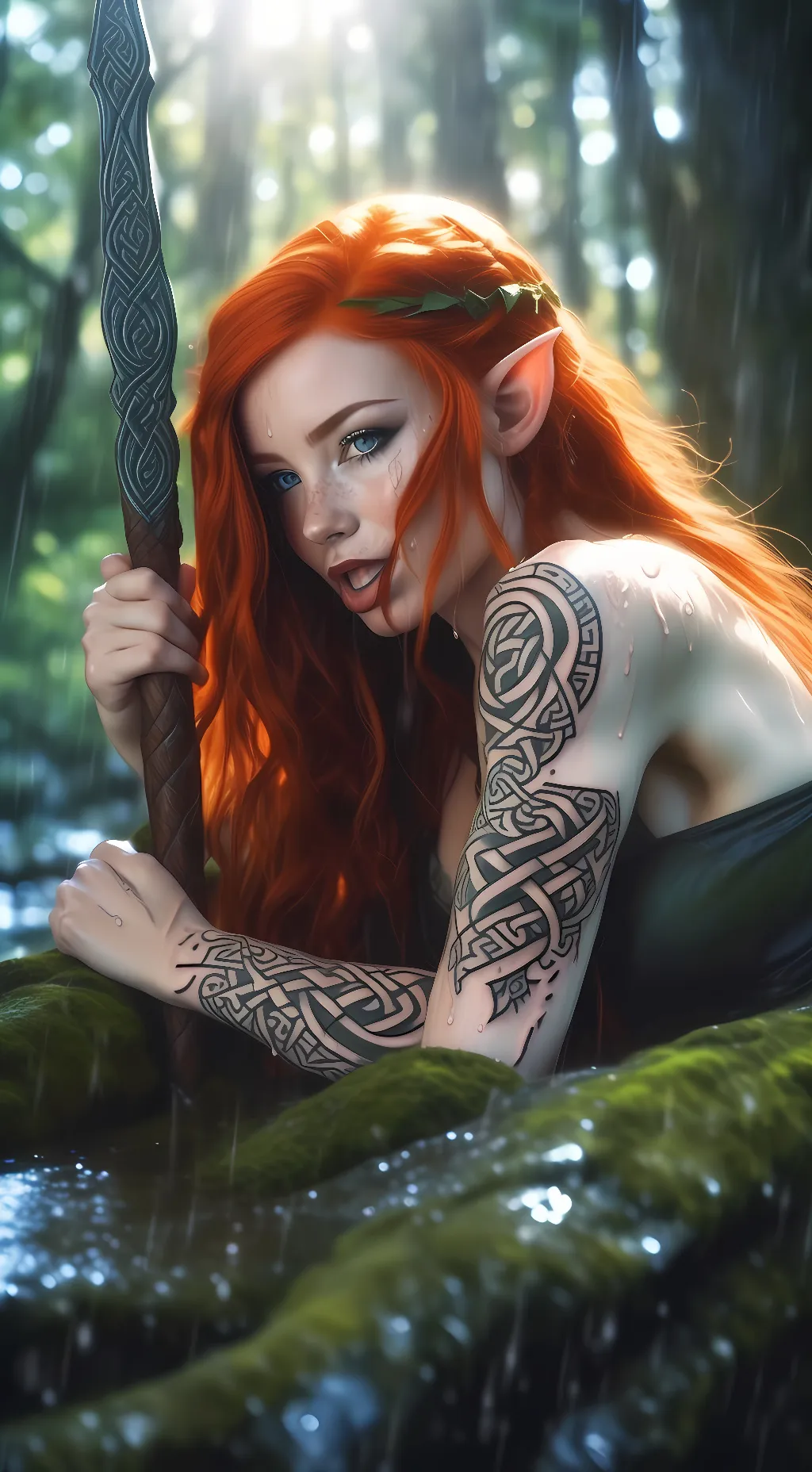 ai character: Epona (Celtic Elf) background