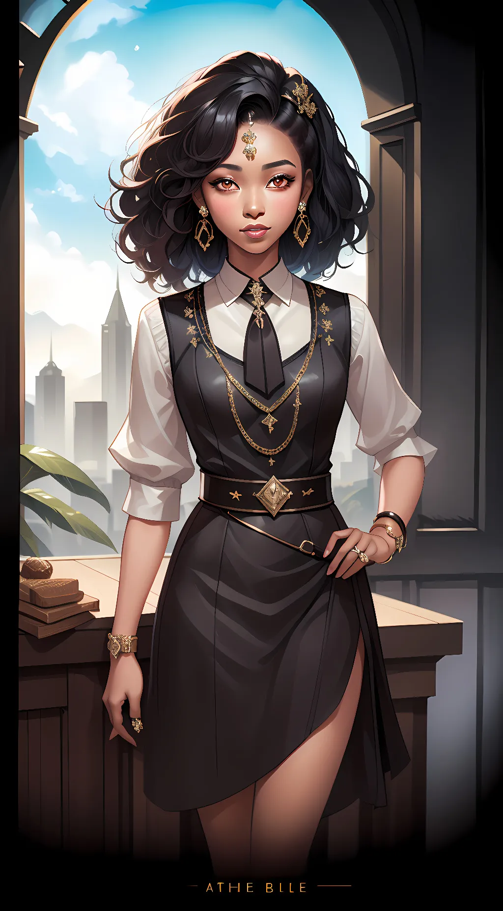 ai character: neyle  background