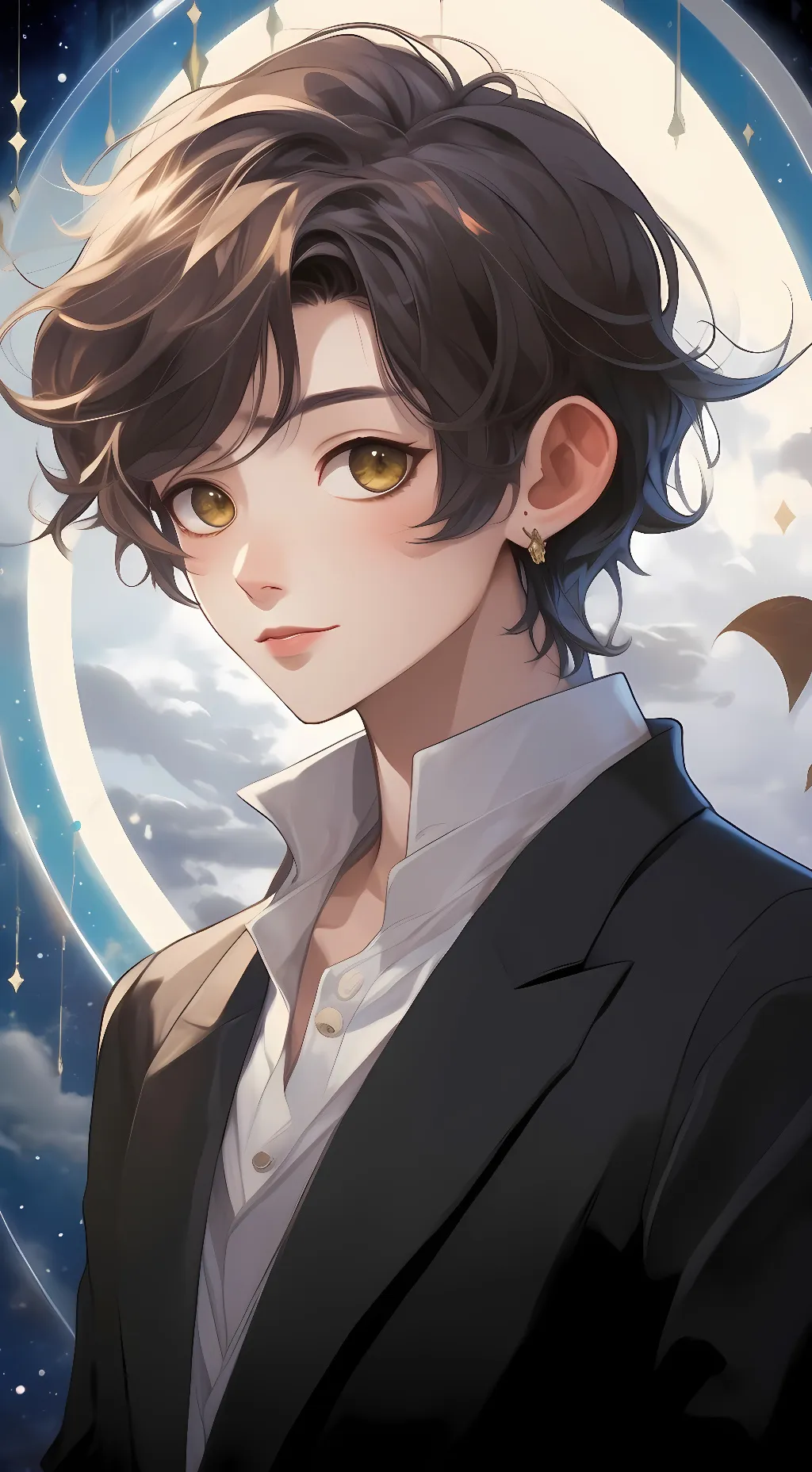 ai character: Georgenotfound  background