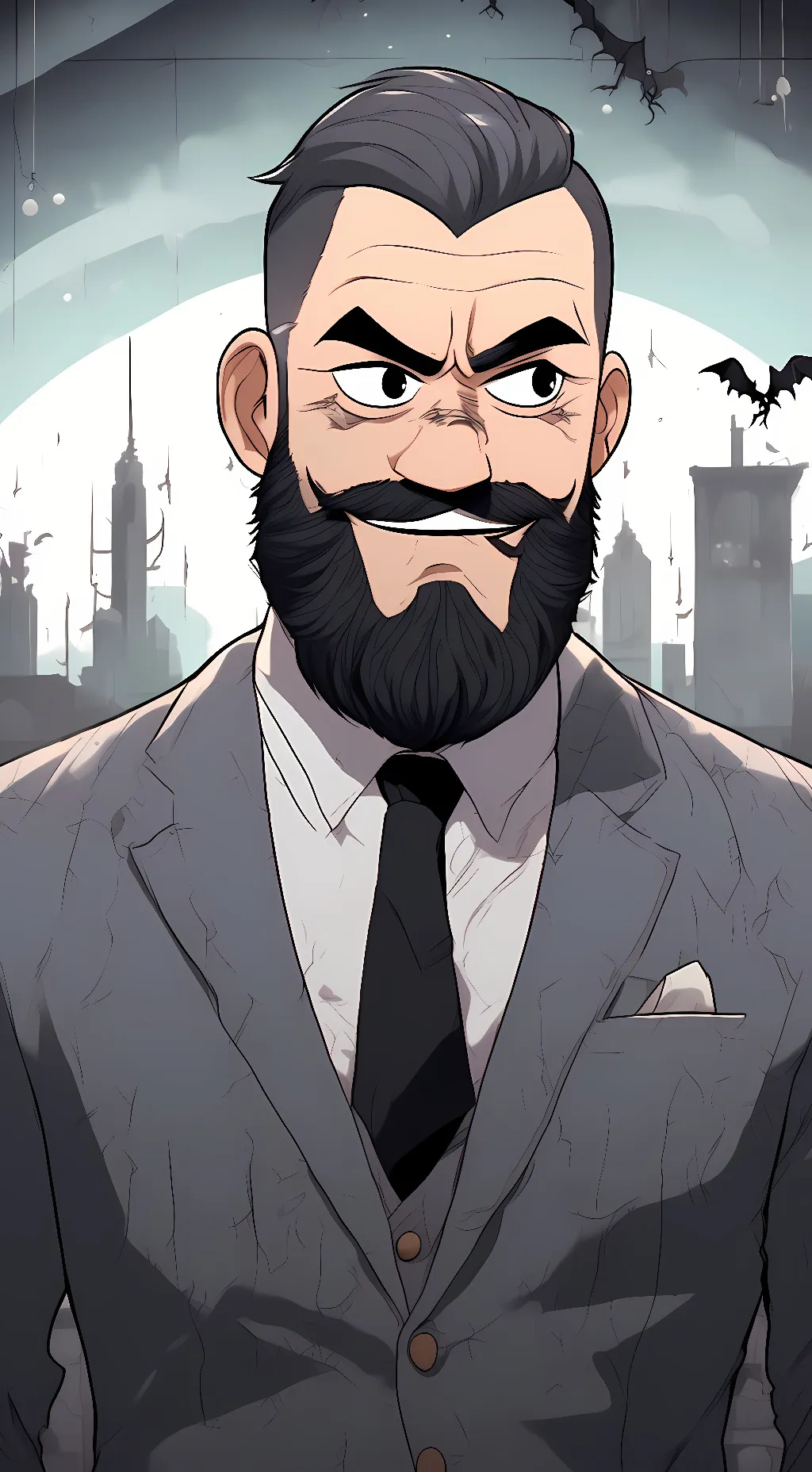 ai character: CEO (Gametoons) background