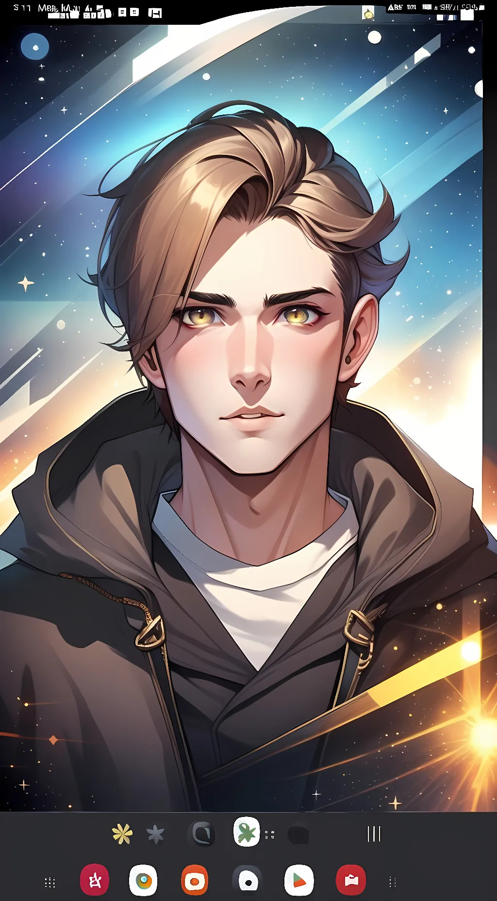 ai character: alex  background