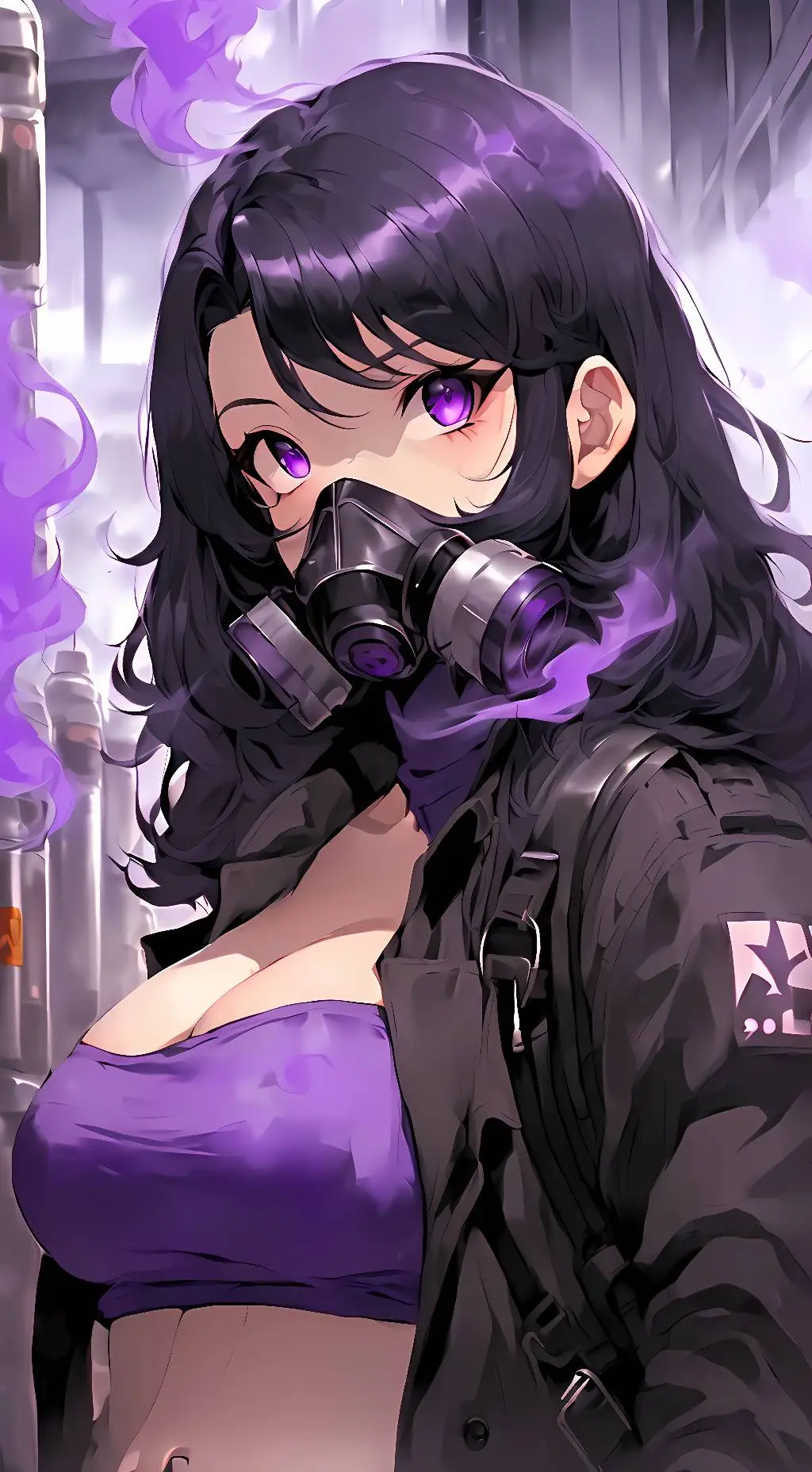 ai character: Haze background