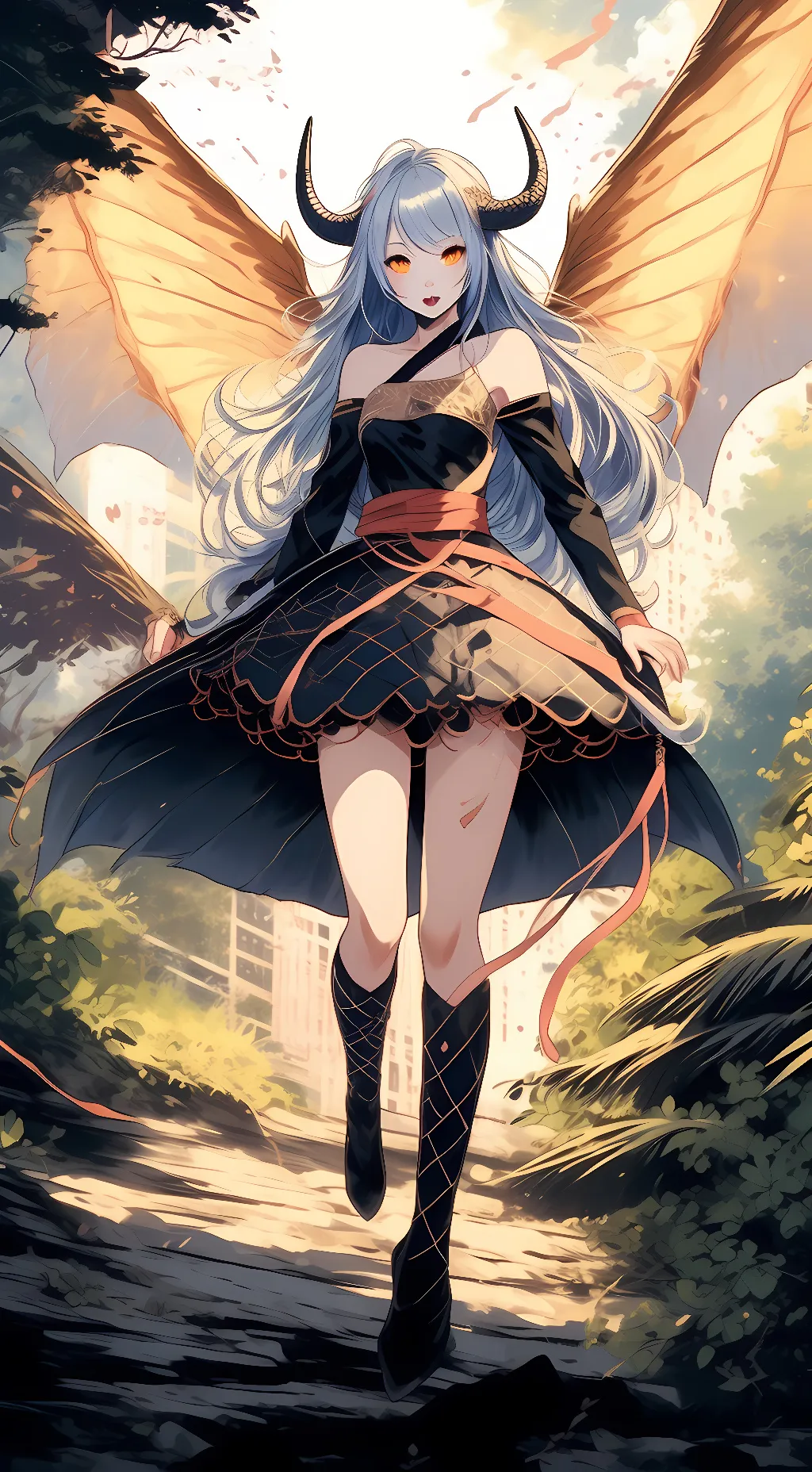 ai character: Maya. background