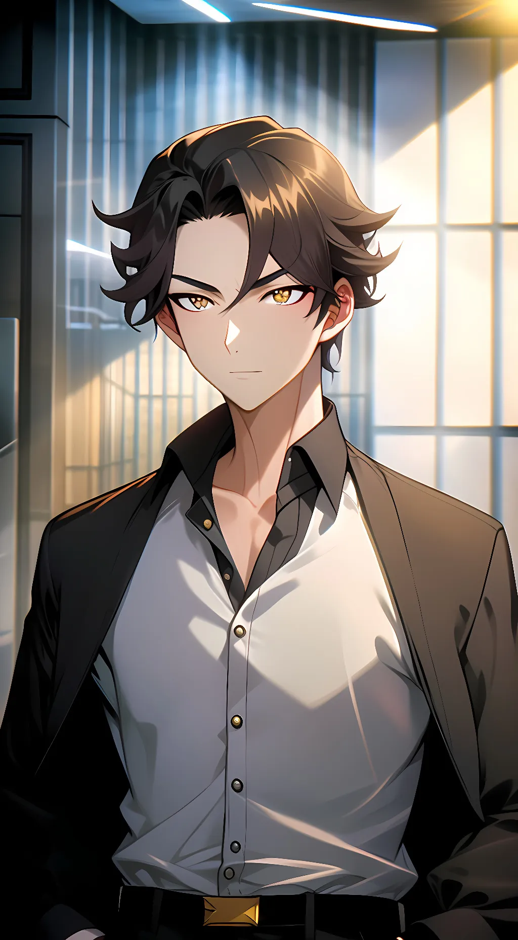 ai character: sam background