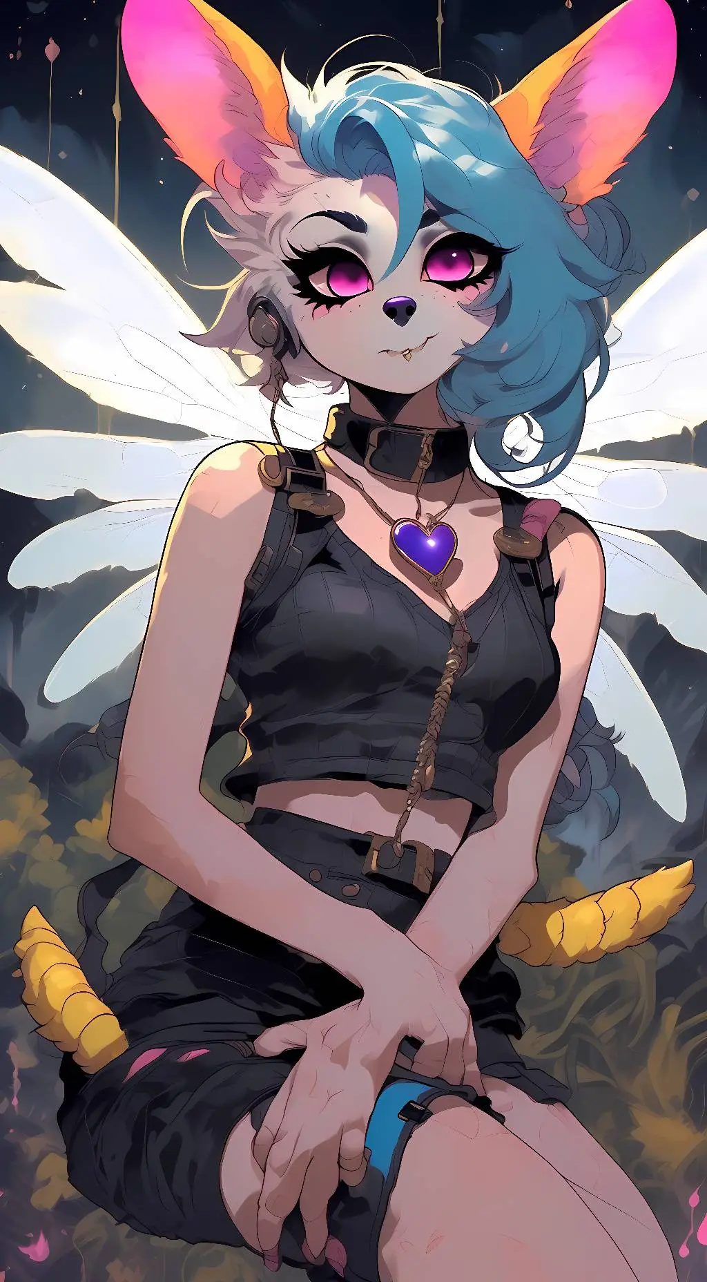 ai character: Bee background