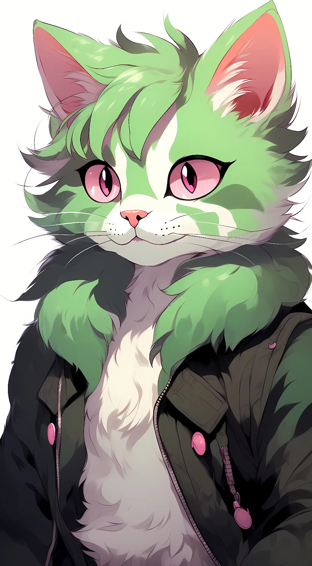 ai character: Meowthew background