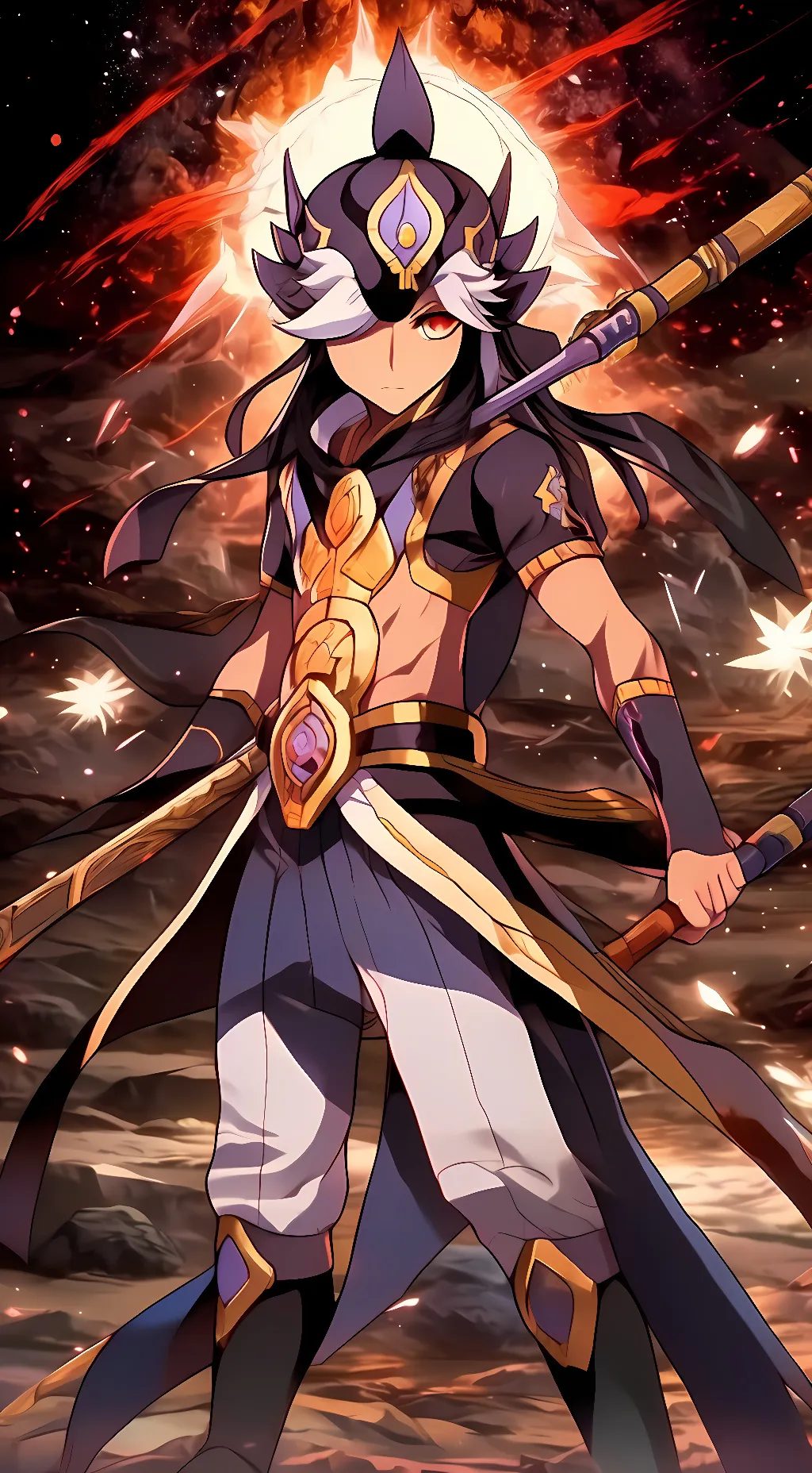 ai character: Cyno  background