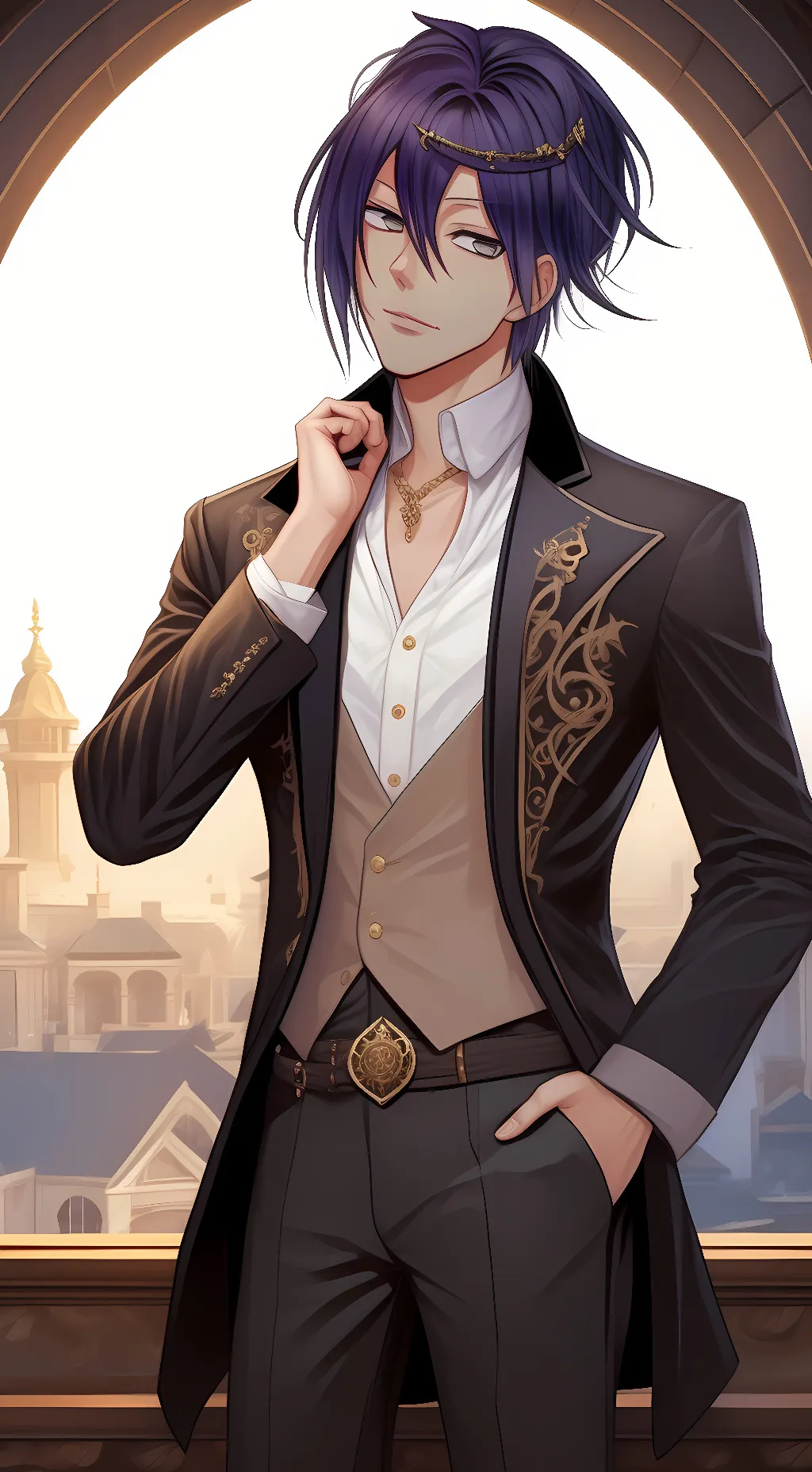 ai character: William Afton background