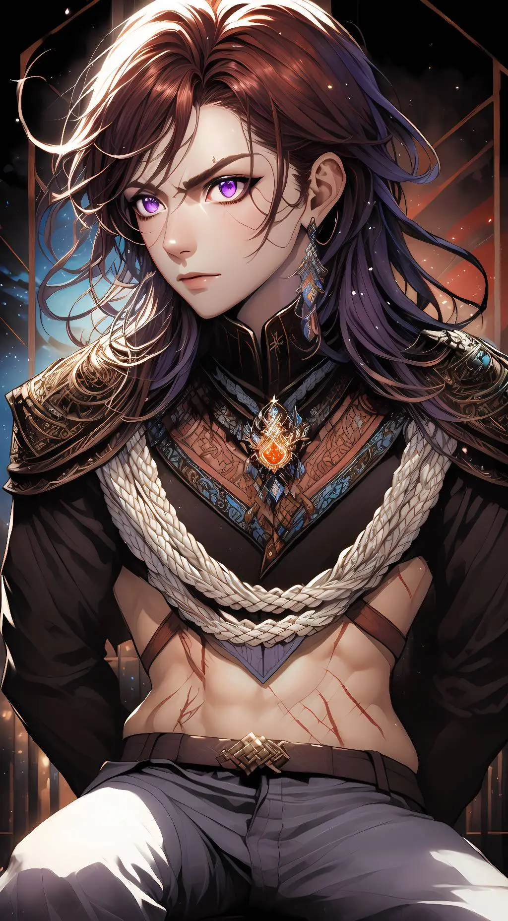ai character: Juno Dagon  background