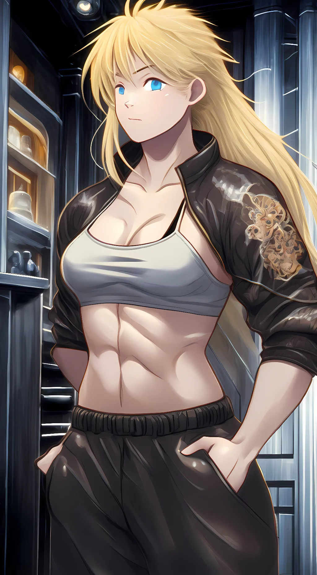 ai character: Nikaido background