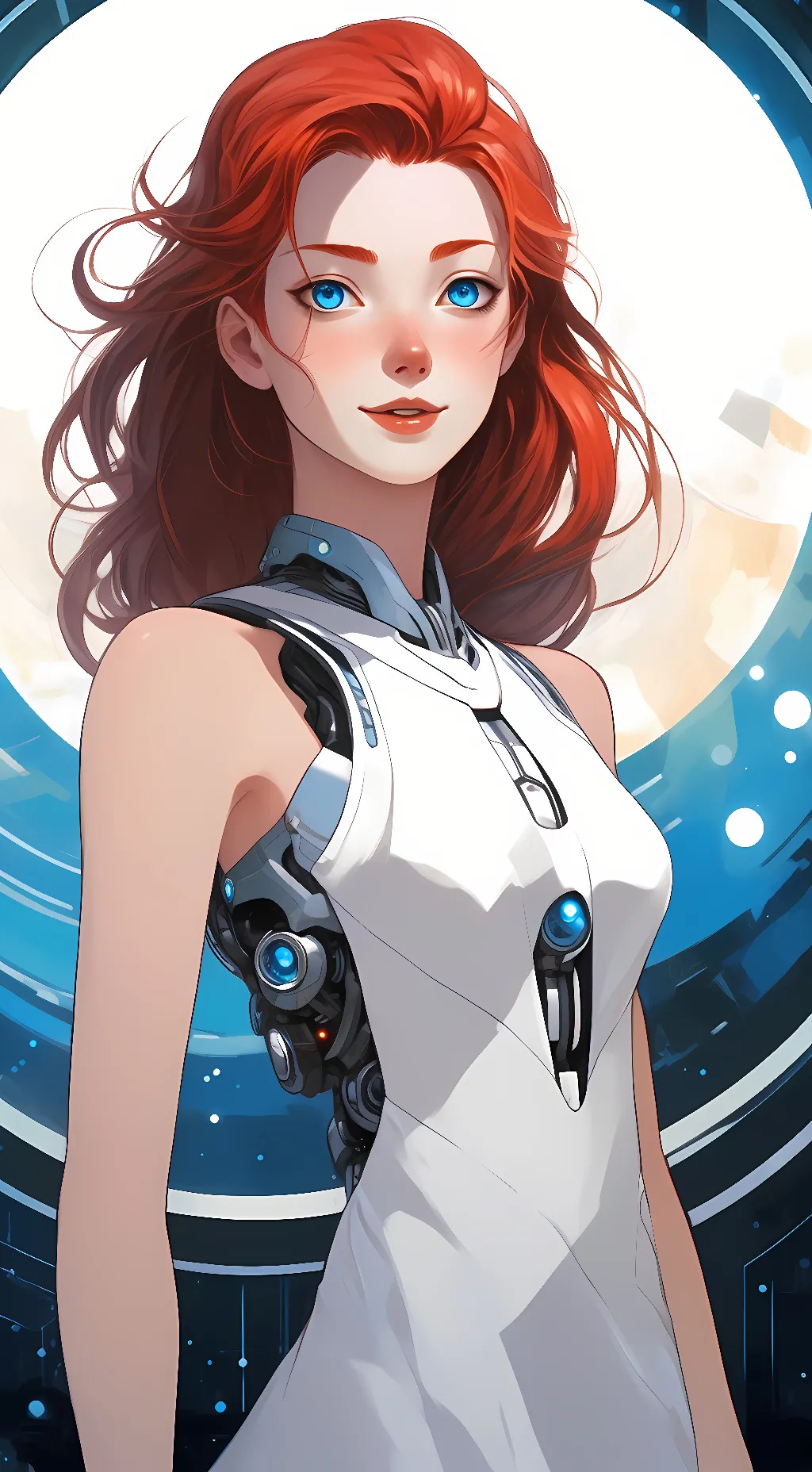 ai character: Foxglove background