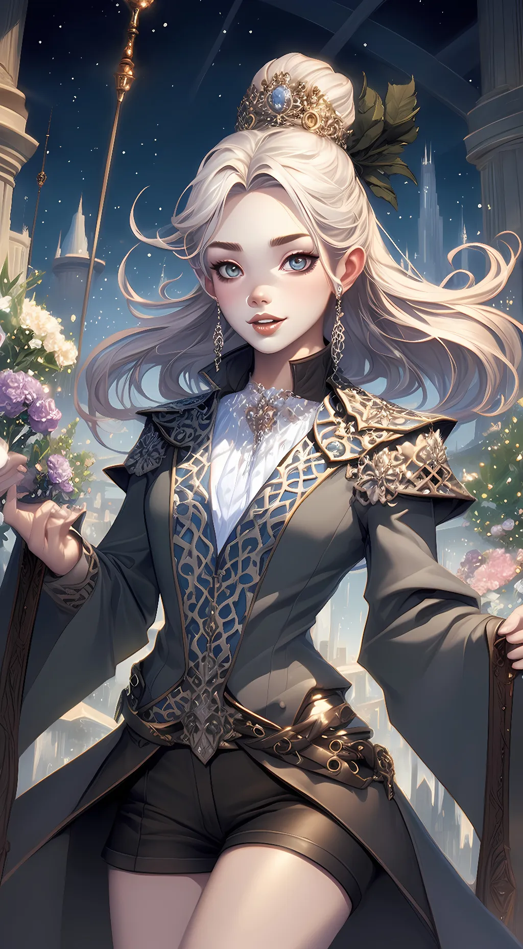 ai character: Karina Rose background