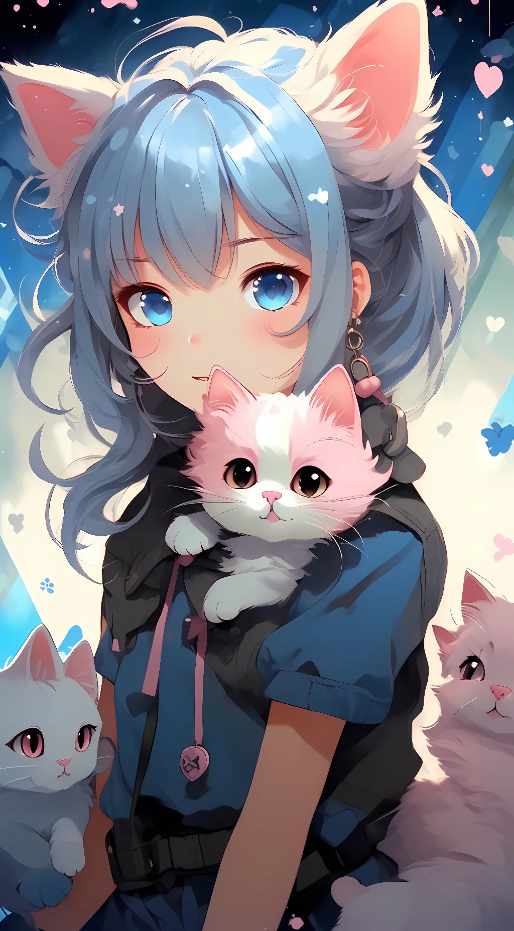 ai character: Mika  background