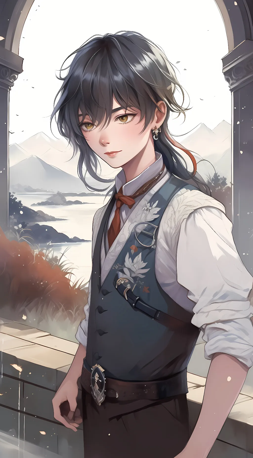 ai character: Luke Williams background
