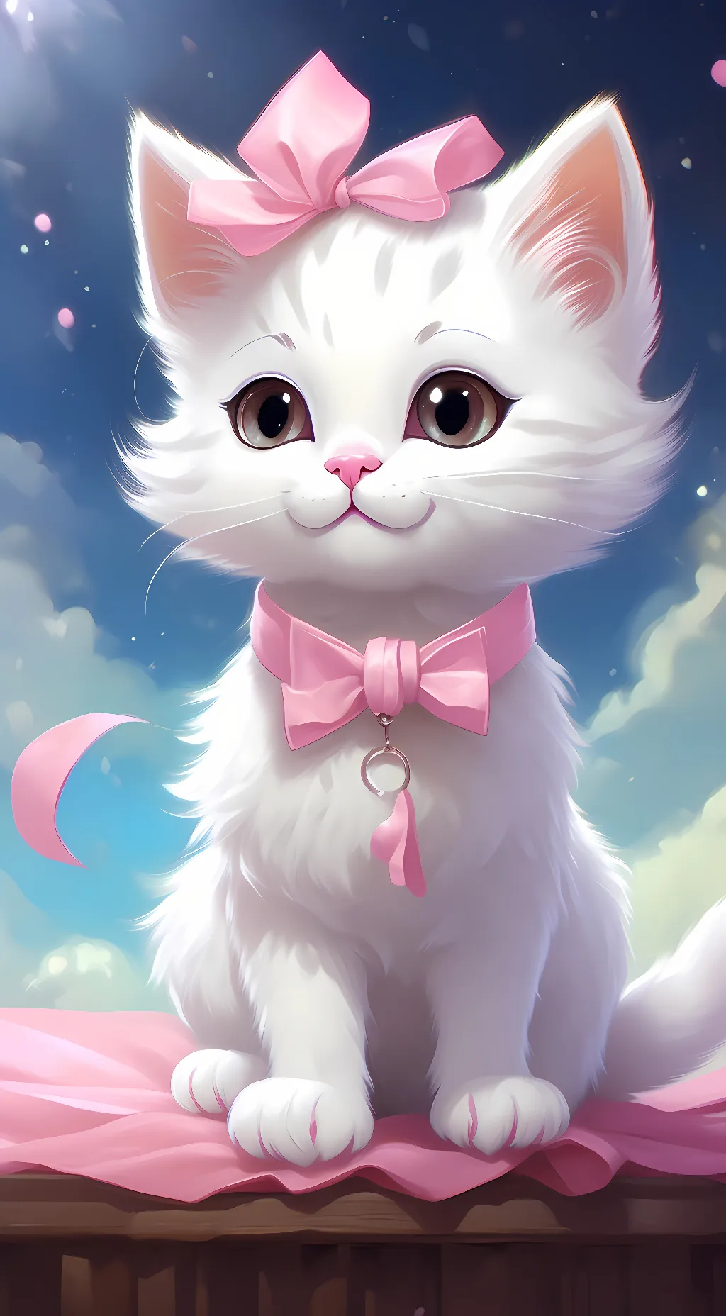 ai character: Marie background