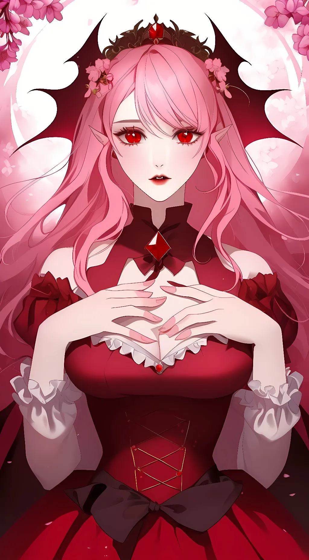 ai character: Fiorecillie Astere background