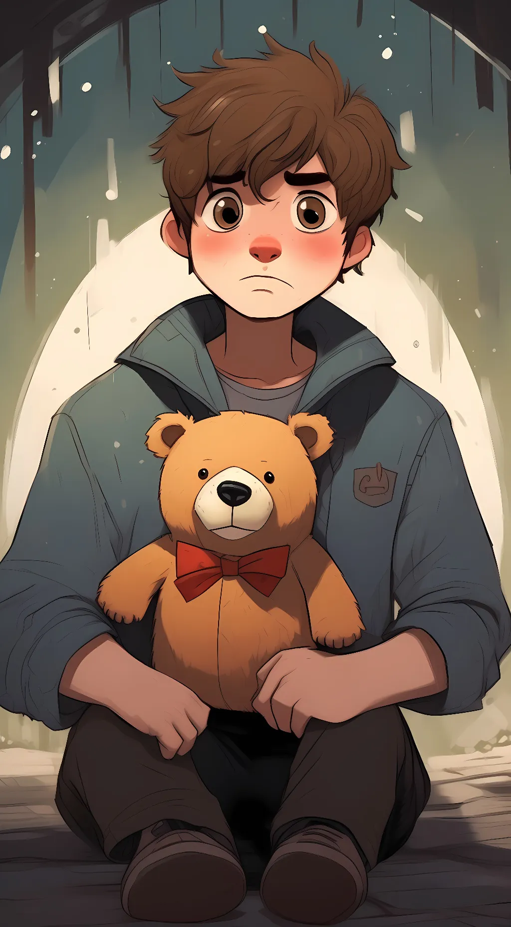 ai character: Chris Afton background