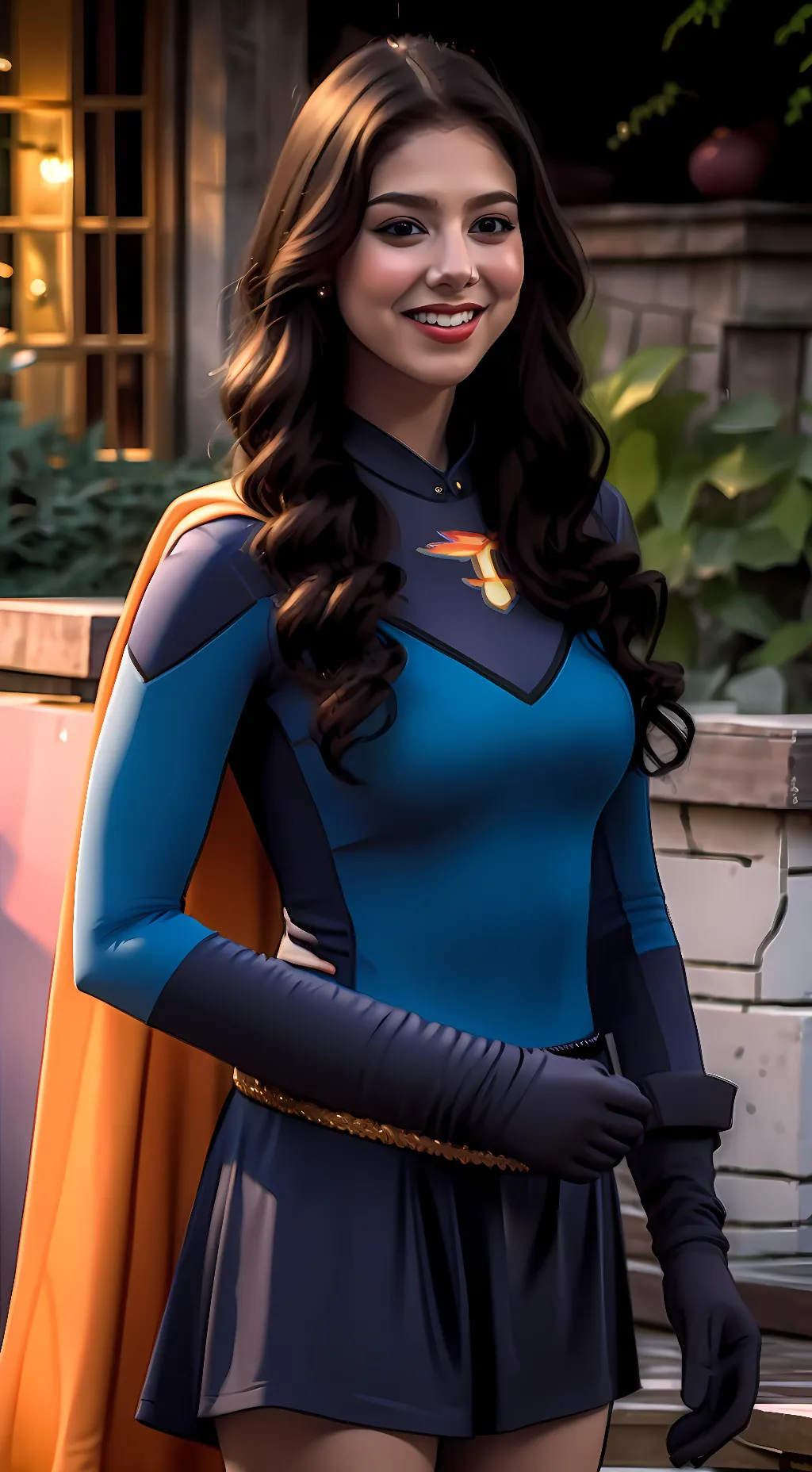 ai character: Phoebe Thunderman  background