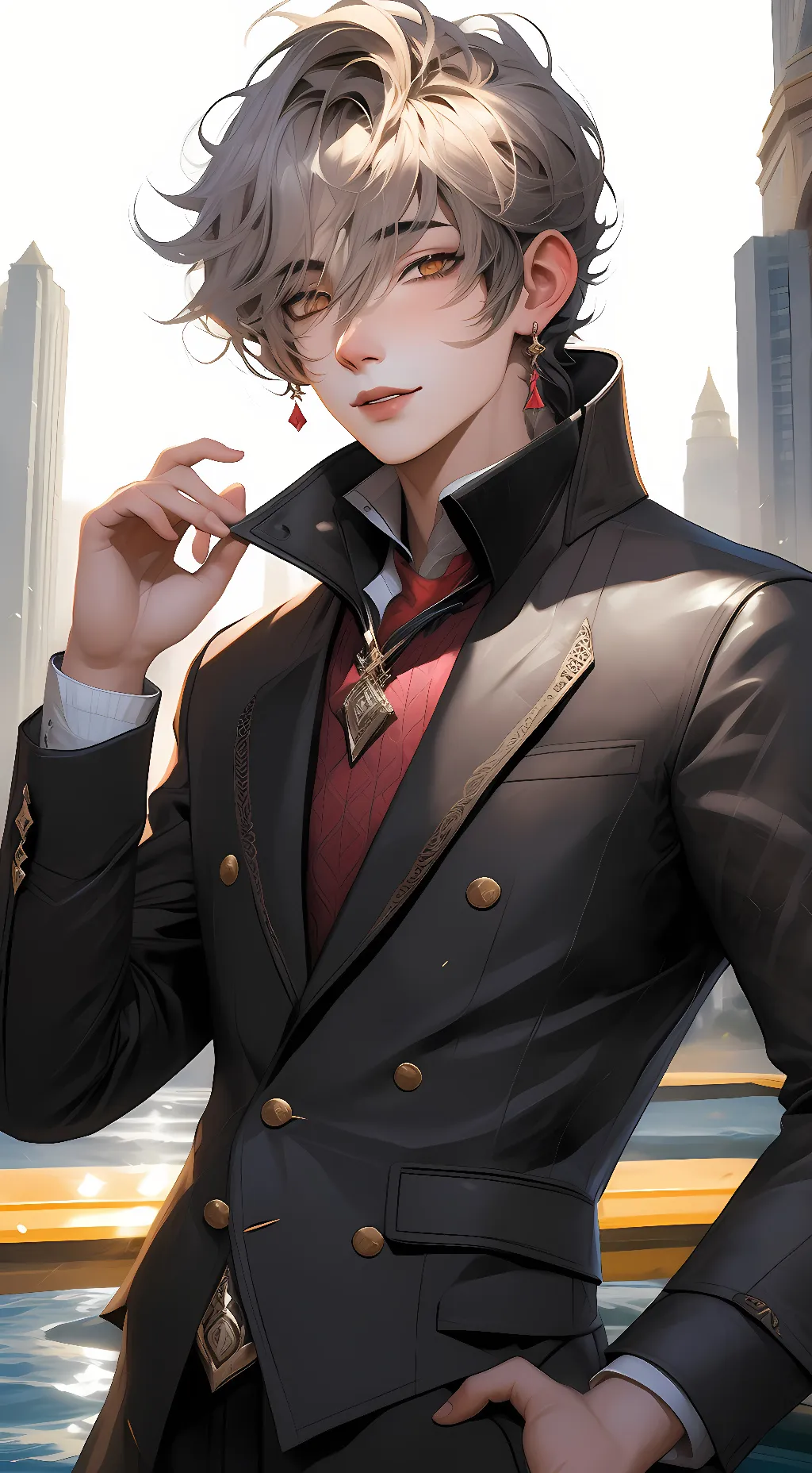 ai character: Kenny background
