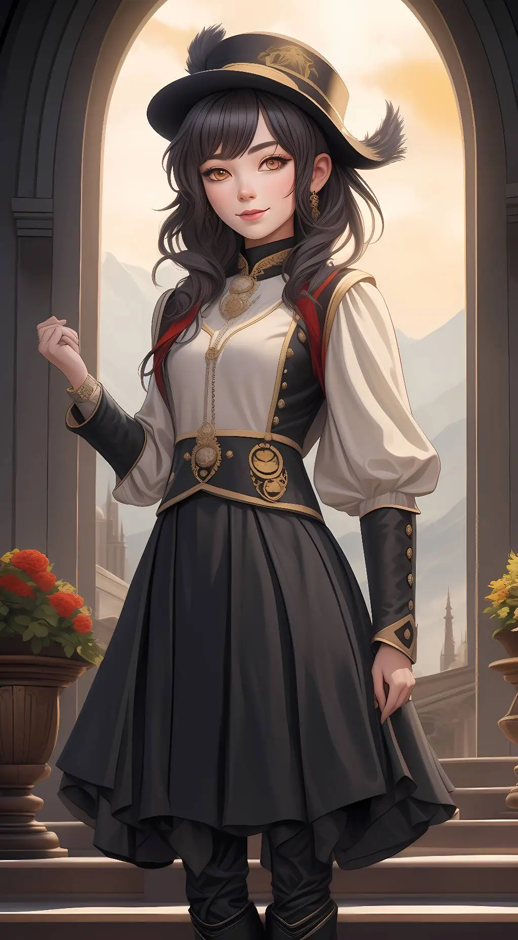 ai character: Ally background