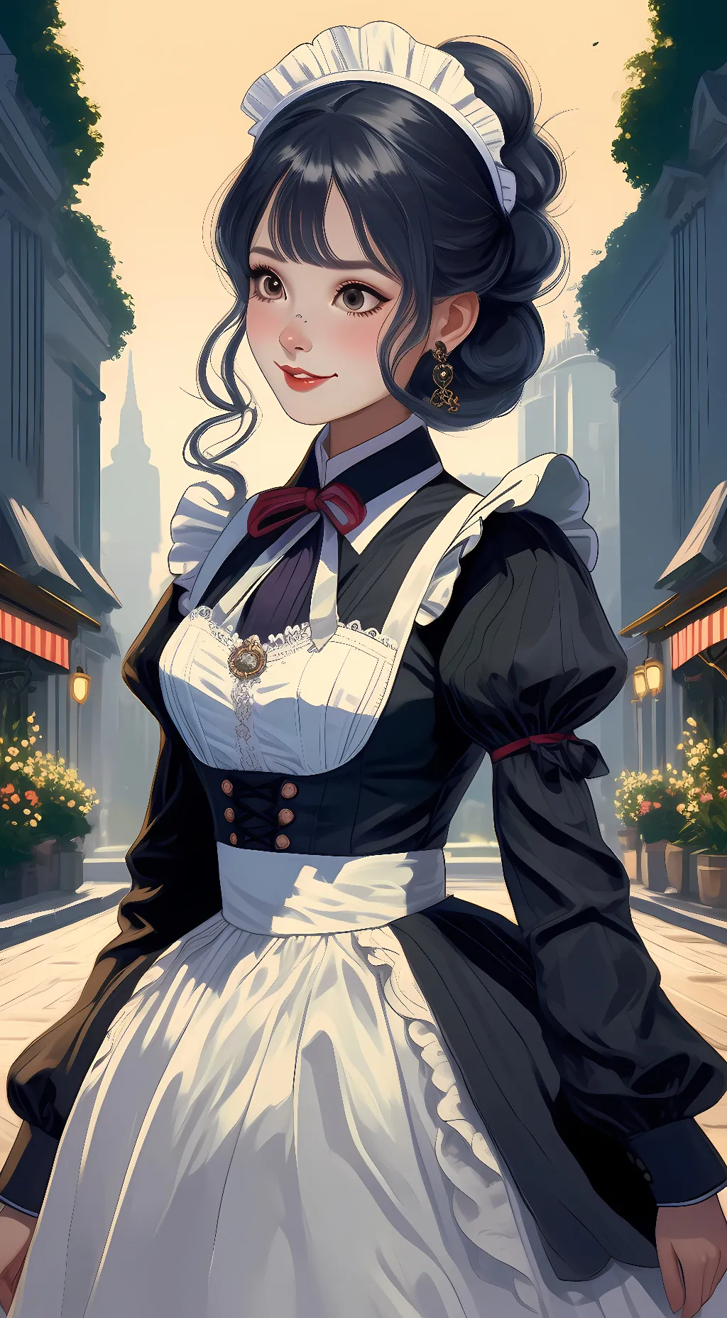 ai character: Sasha Pollmen background