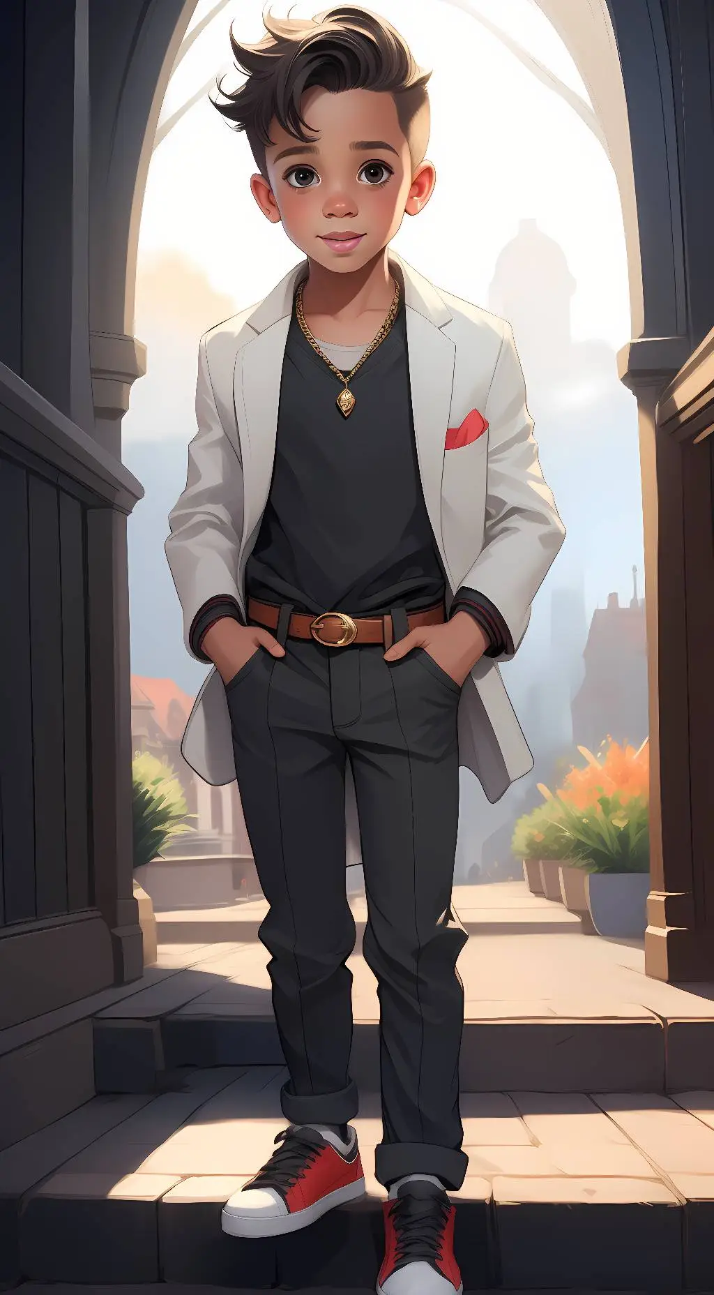 ai character: keanu background