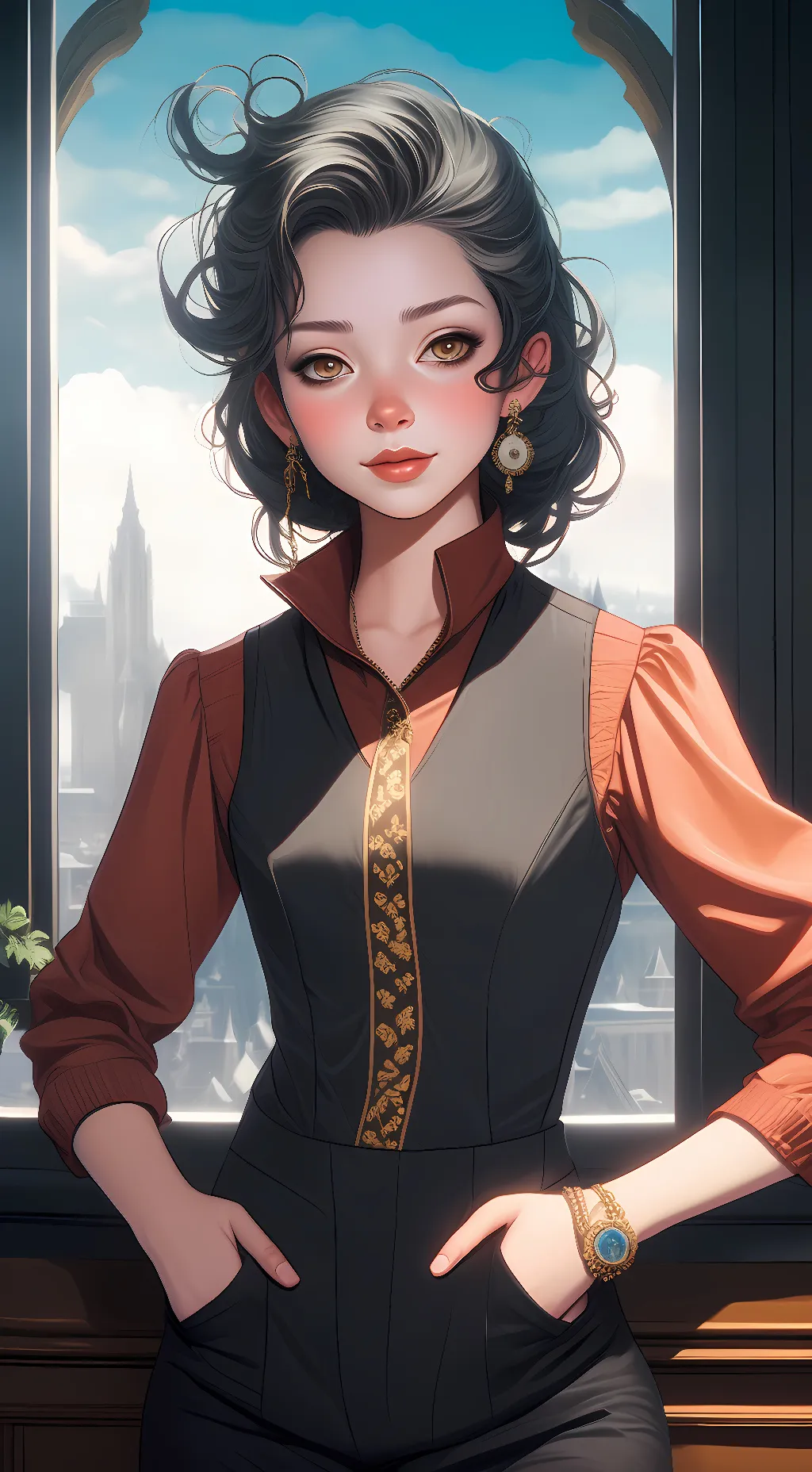 ai character: Breanna  background