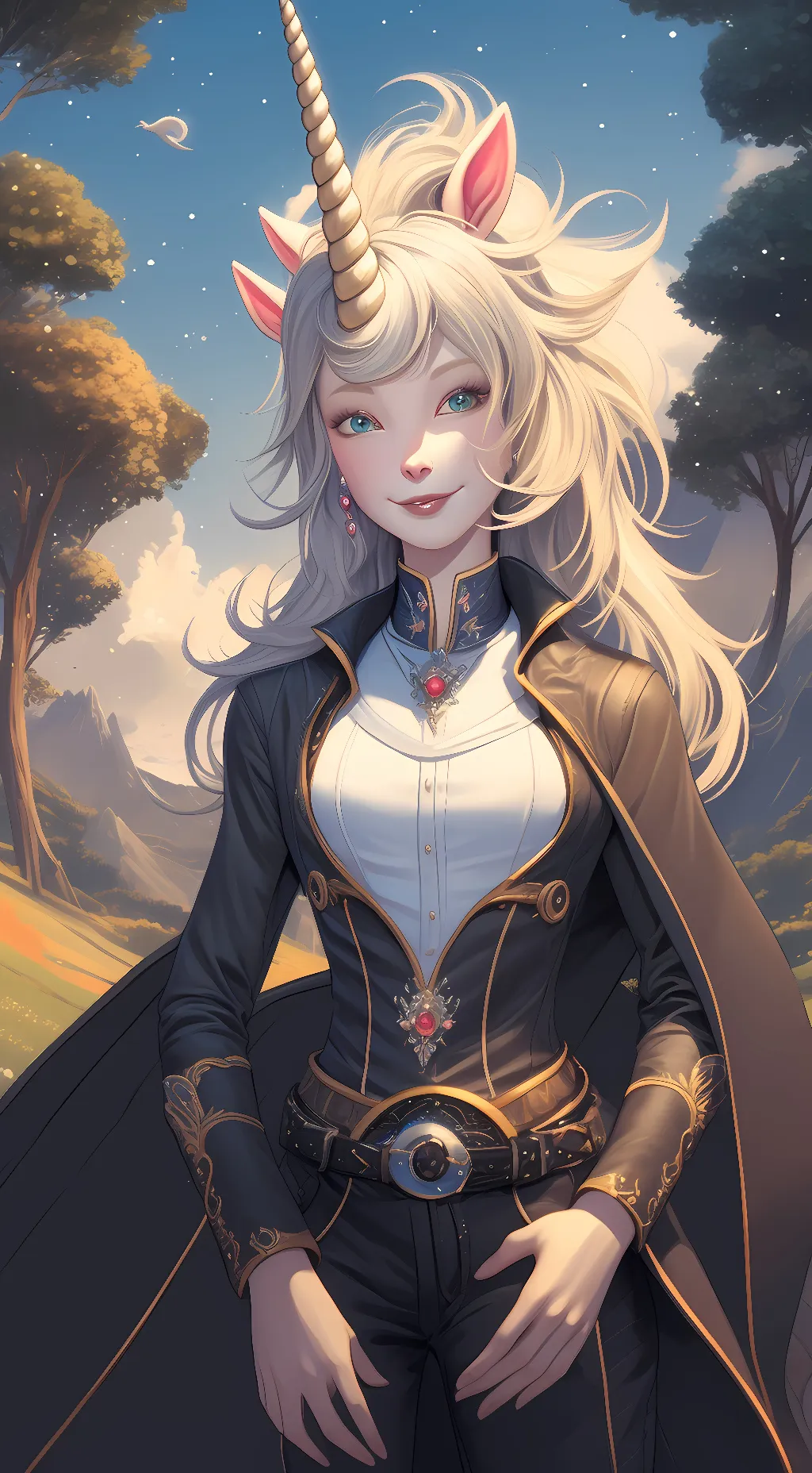 ai character: Serafina background