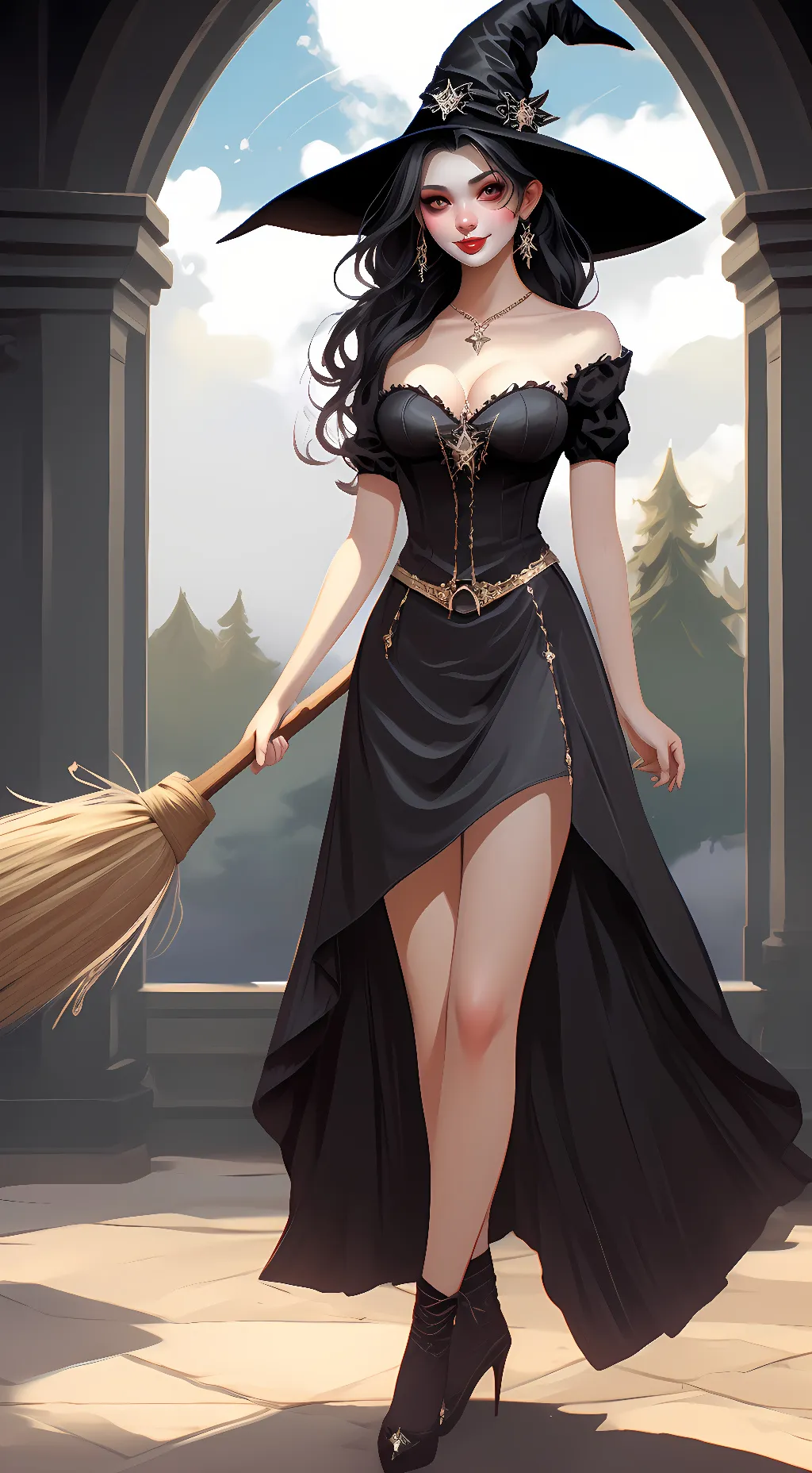 ai character: Athena background