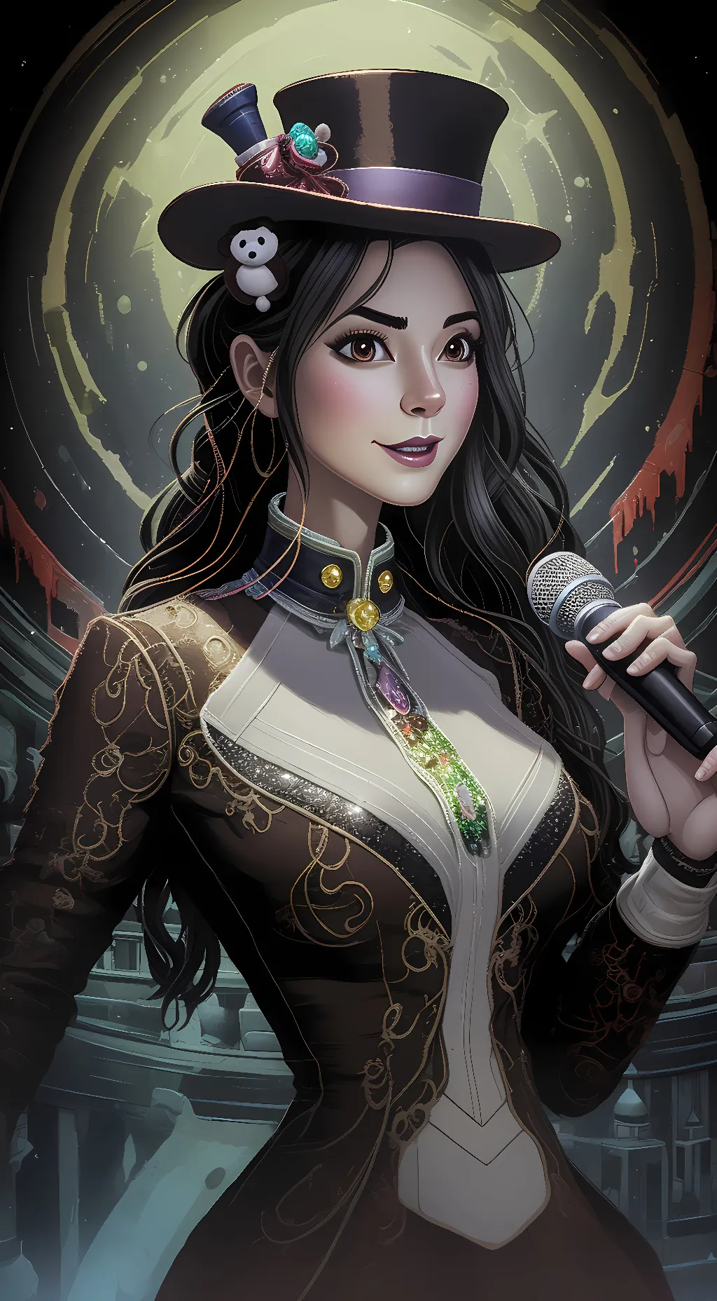 ai character: ayo background