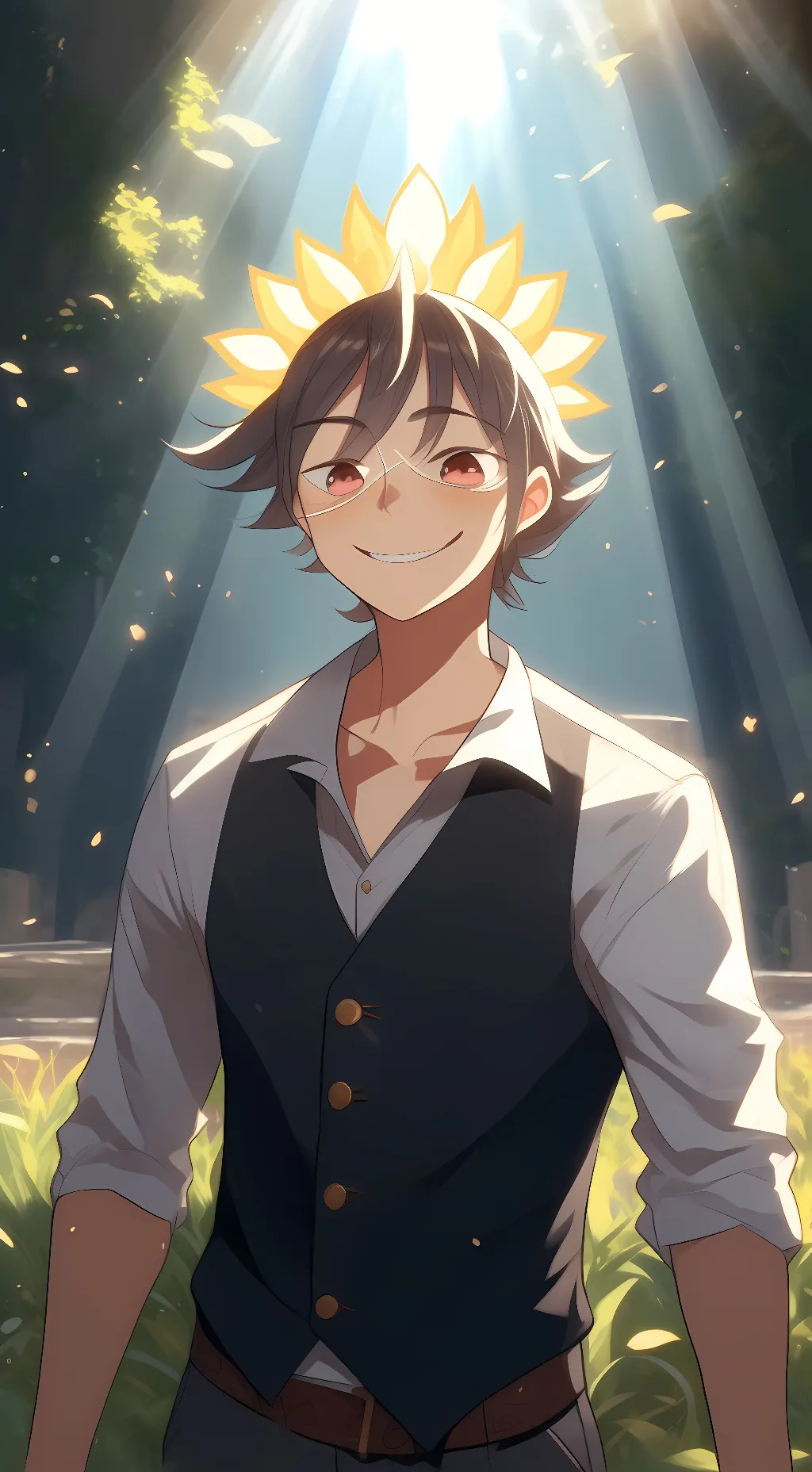 ai character: Sunny[Sundrop] background