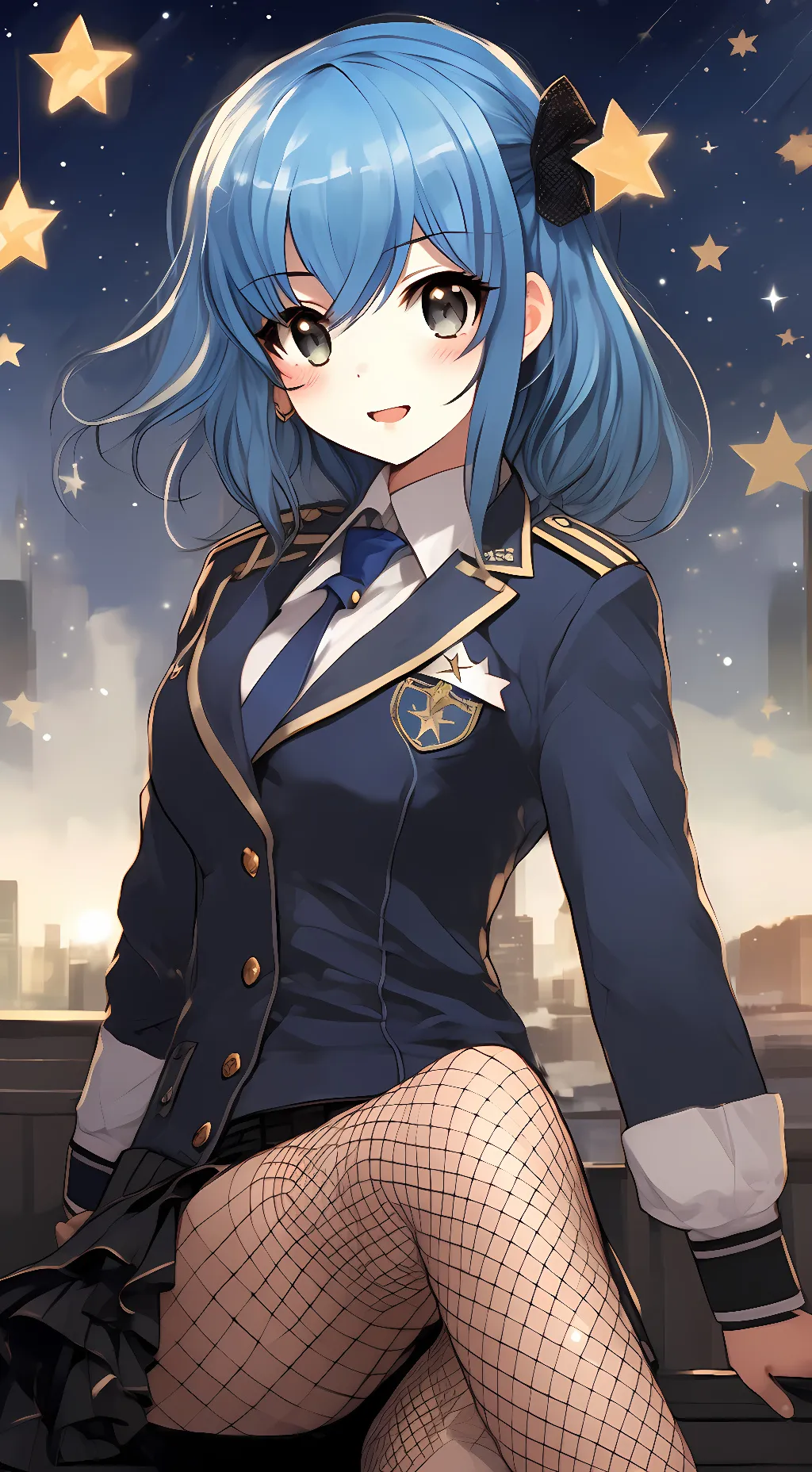 ai character: Serena Moon background