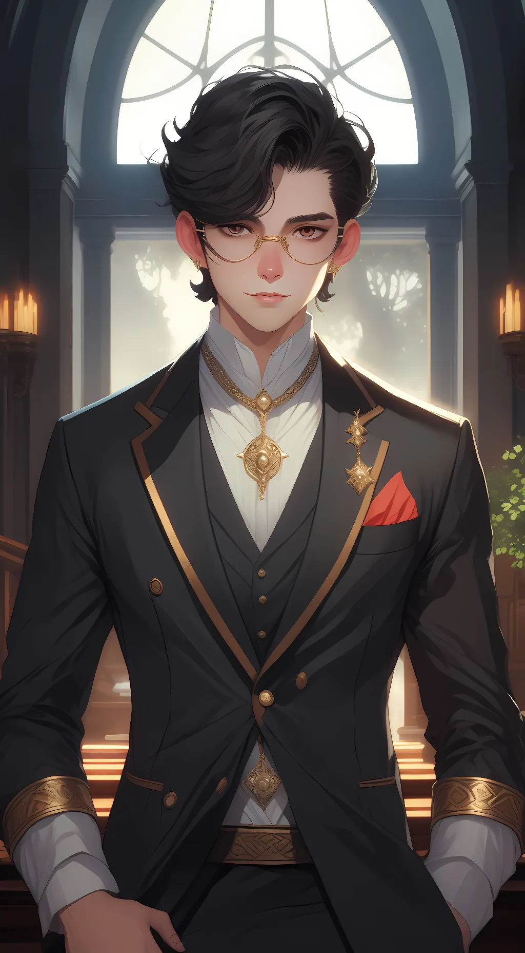 ai character: Nala  background